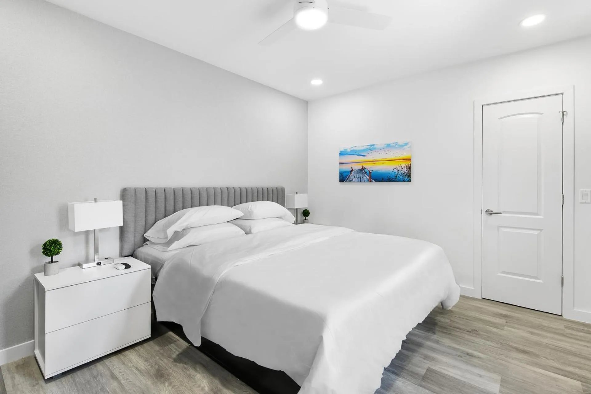 Bed in The Hotel Deauville