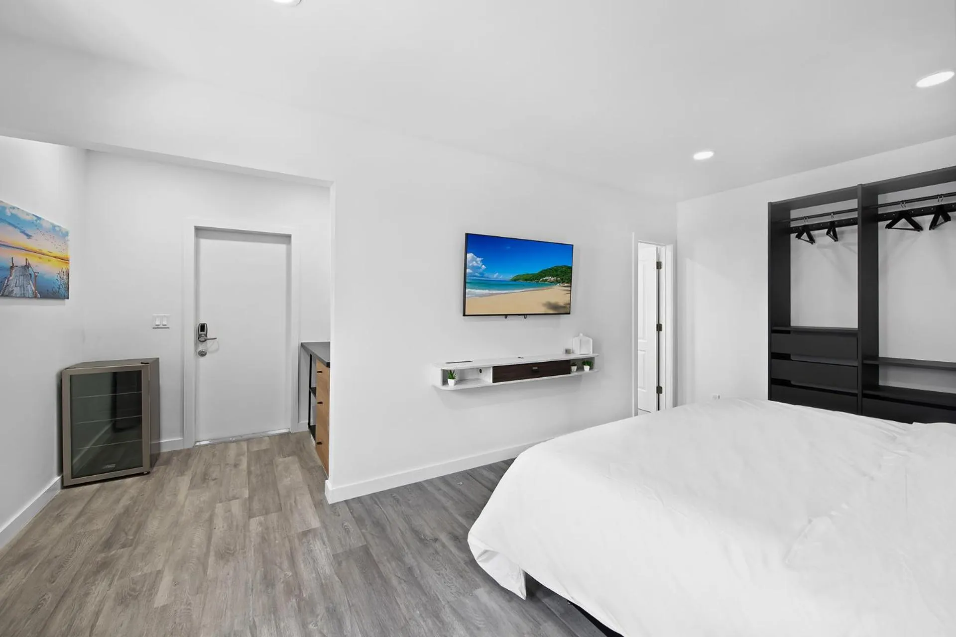 Bed in The Hotel Deauville