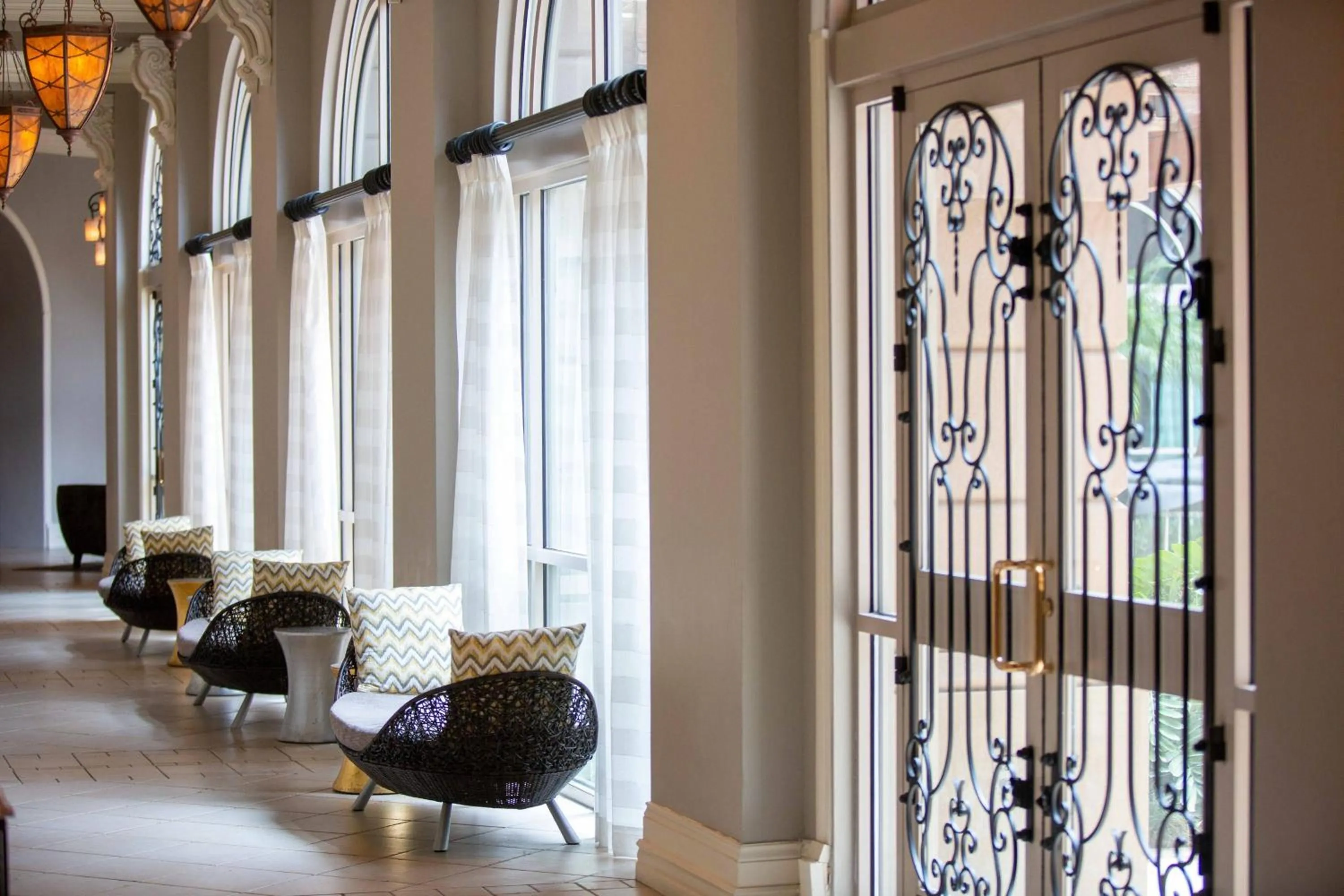 Lobby or reception in Renaissance Tampa International Plaza Hotel