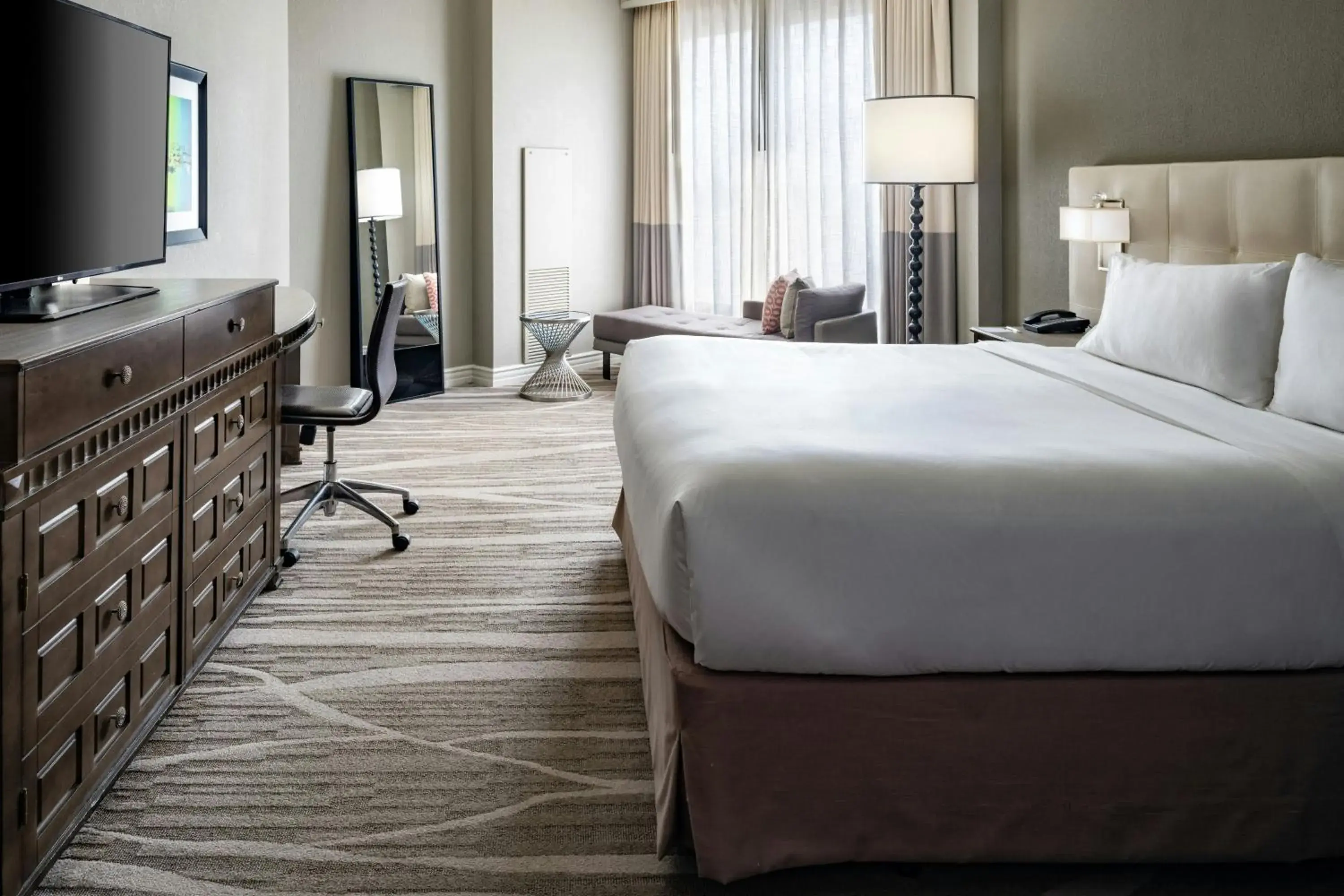 Executive King Room - Larger, Courtyard View, Corner in Renaissance Tampa International Plaza Hotel Executive King Room - Larger, Courtyard View, Corner in Renaissance Tampa International Plaza Hotel