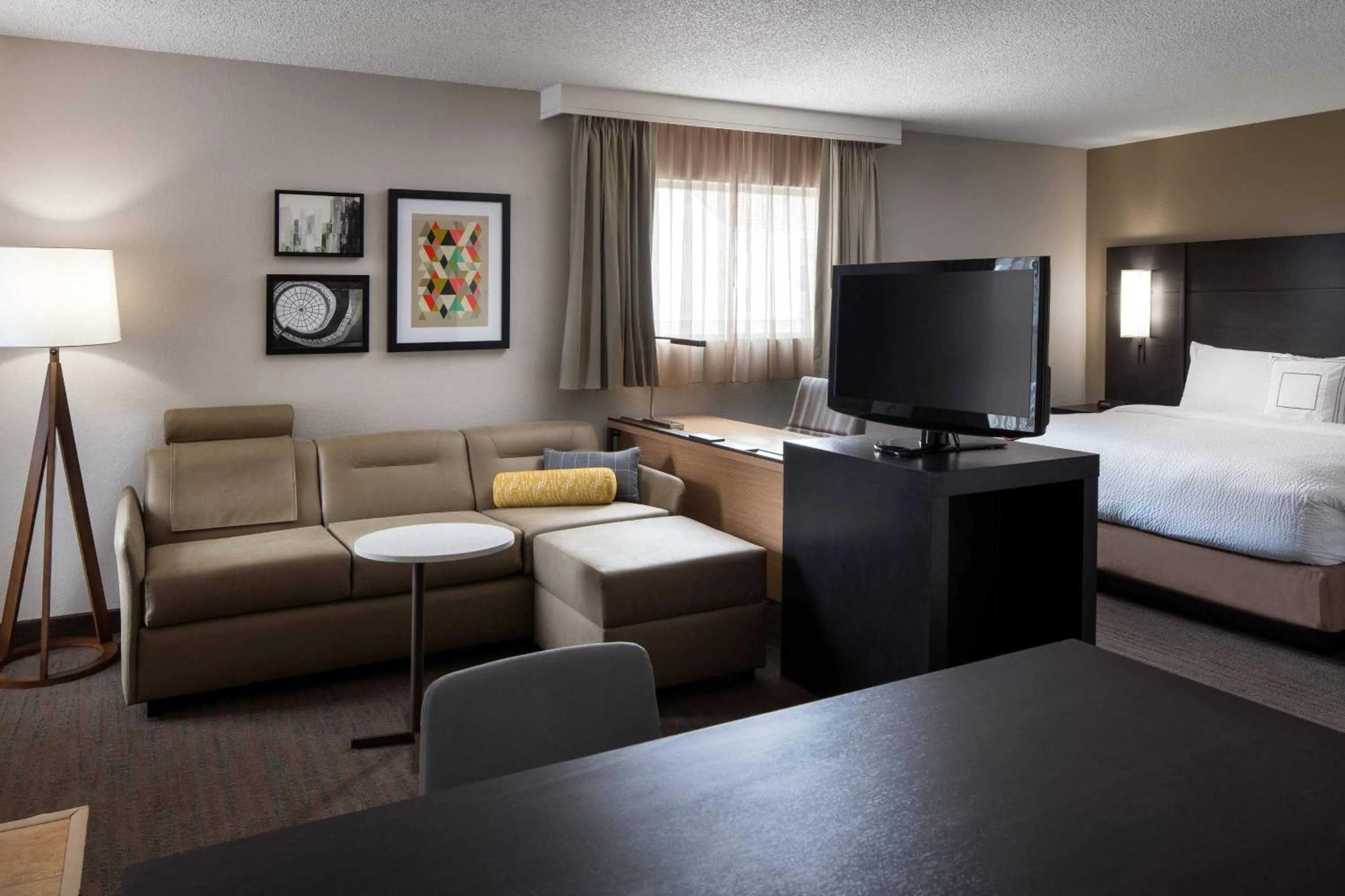 Living room, Bed in Residence Inn by Marriott Boulder