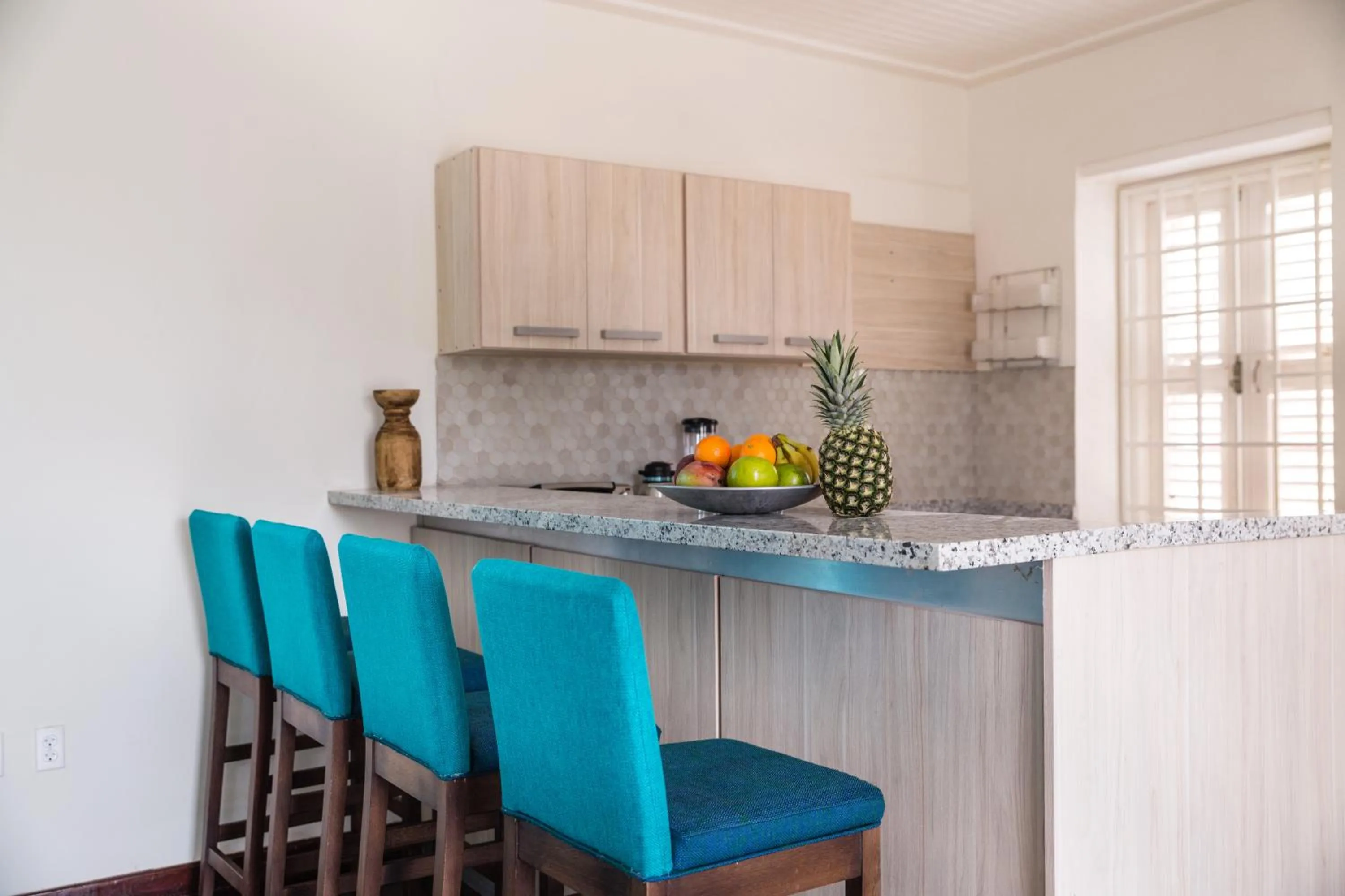 Dining area in Bario Hotel