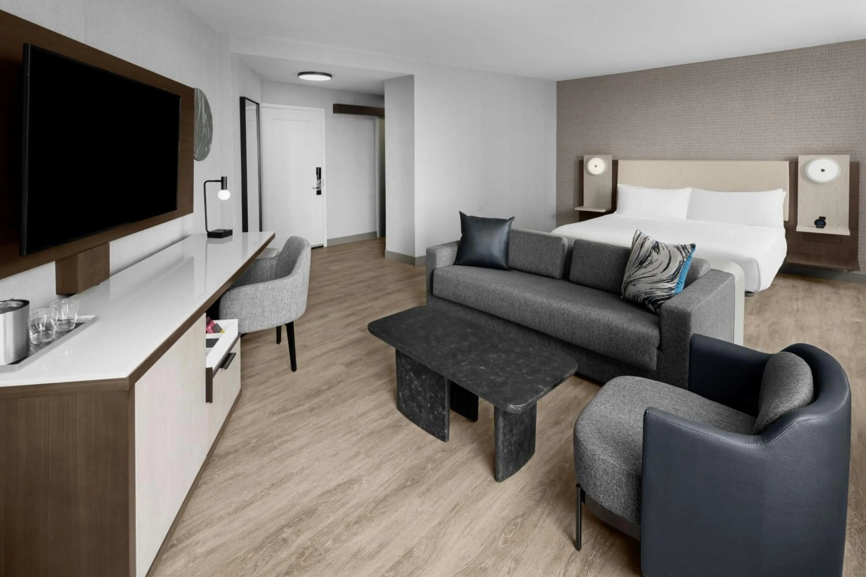 Photo of the whole room in AC Hotel Arlington National Landing