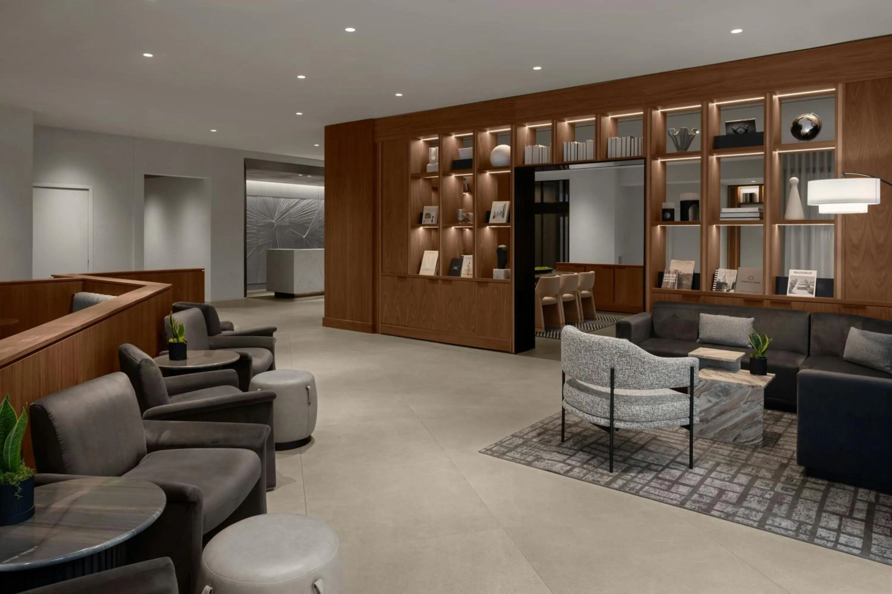 Lobby or reception in AC Hotel Arlington National Landing