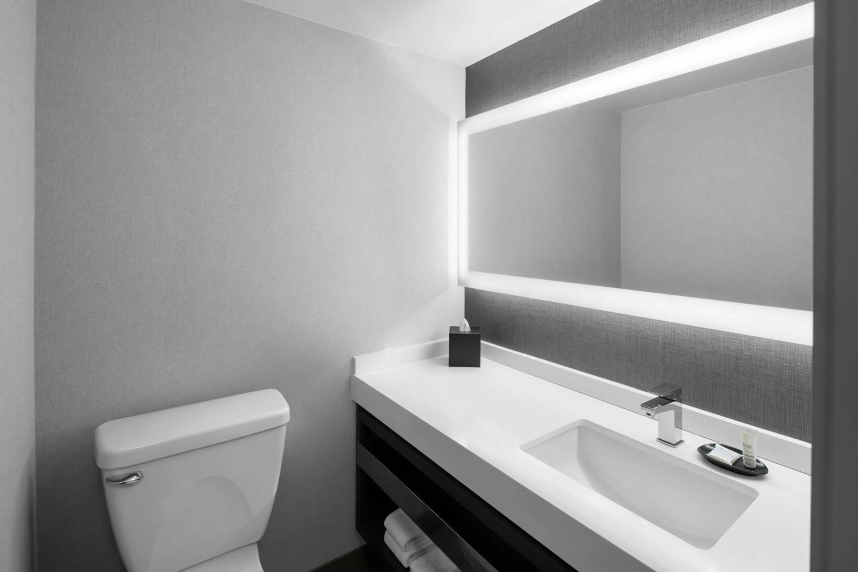 Bathroom in AC Hotel Arlington National Landing