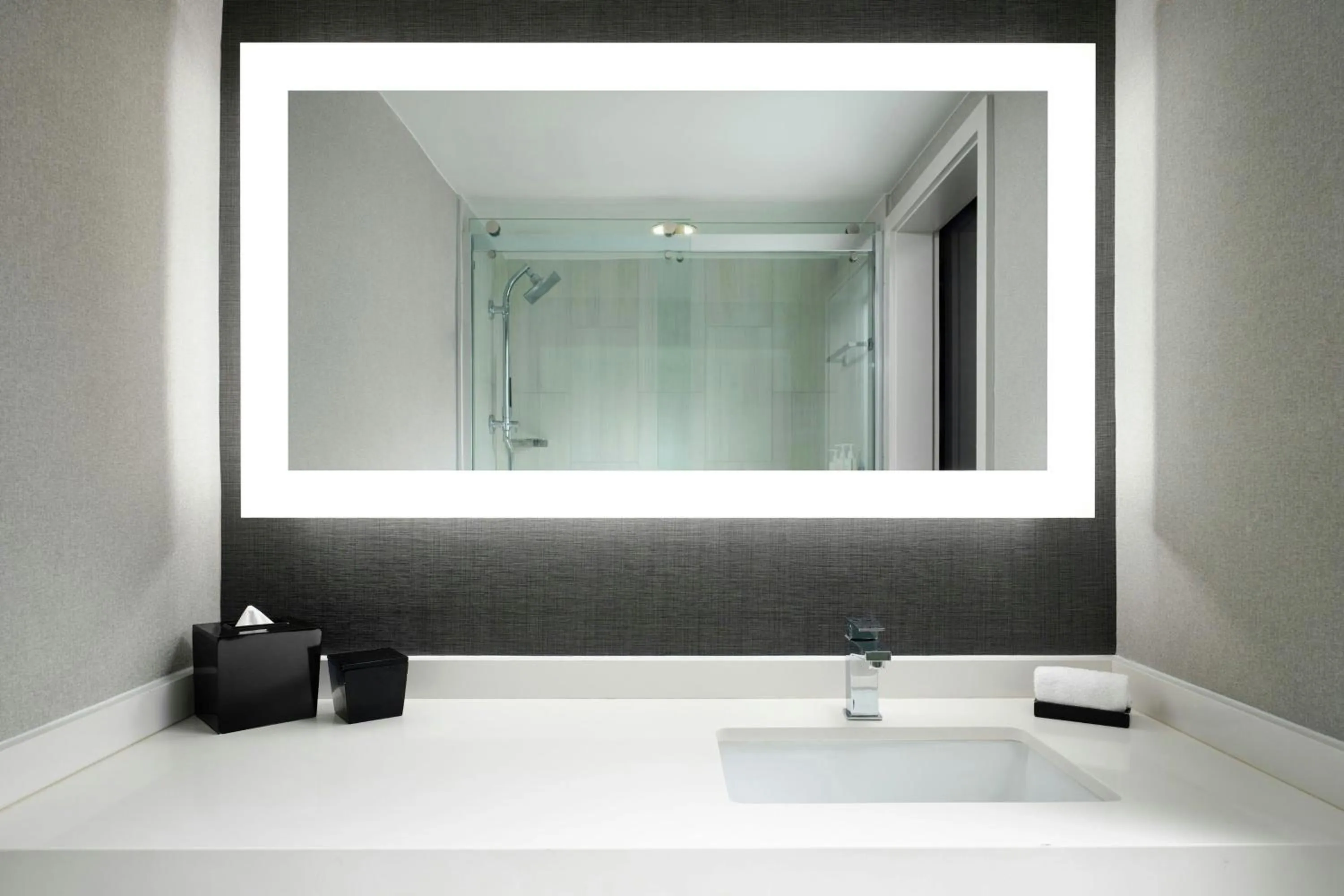 Bathroom in AC Hotel Arlington National Landing