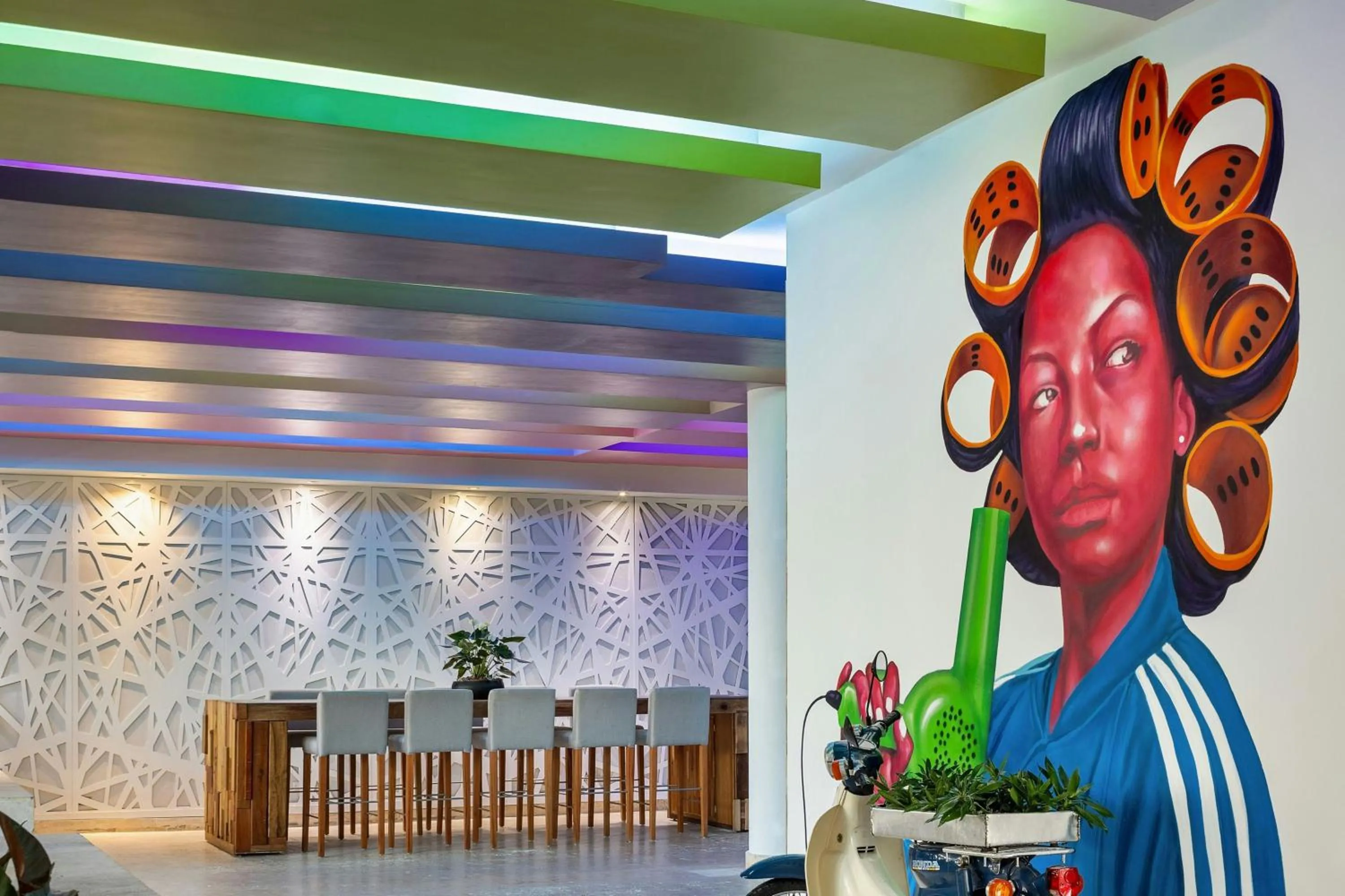 Lobby or reception in Renaissance Santo Domingo Jaragua Hotel & Casino