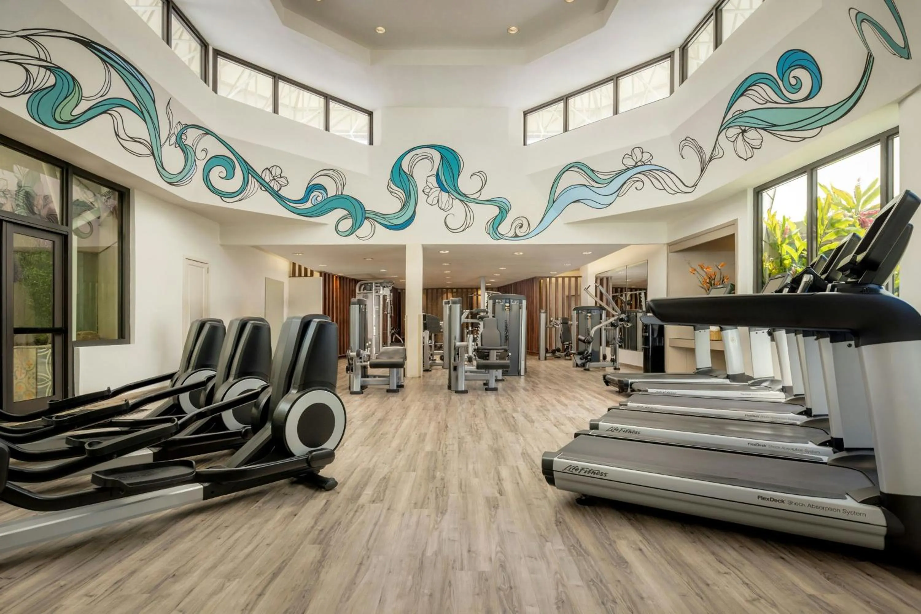 Fitness centre/facilities in Renaissance Santo Domingo Jaragua Hotel & Casino