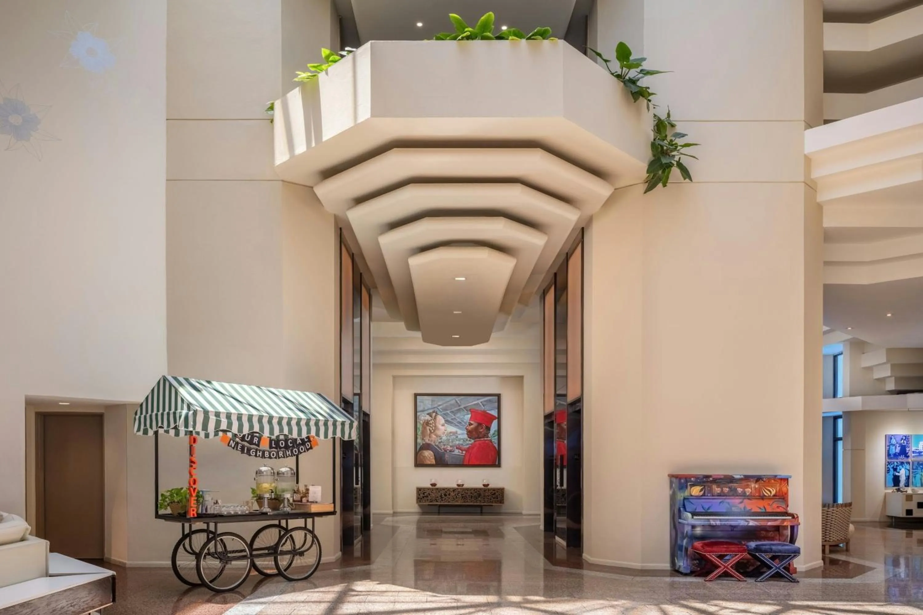 Lobby or reception in Renaissance Santo Domingo Jaragua Hotel & Casino