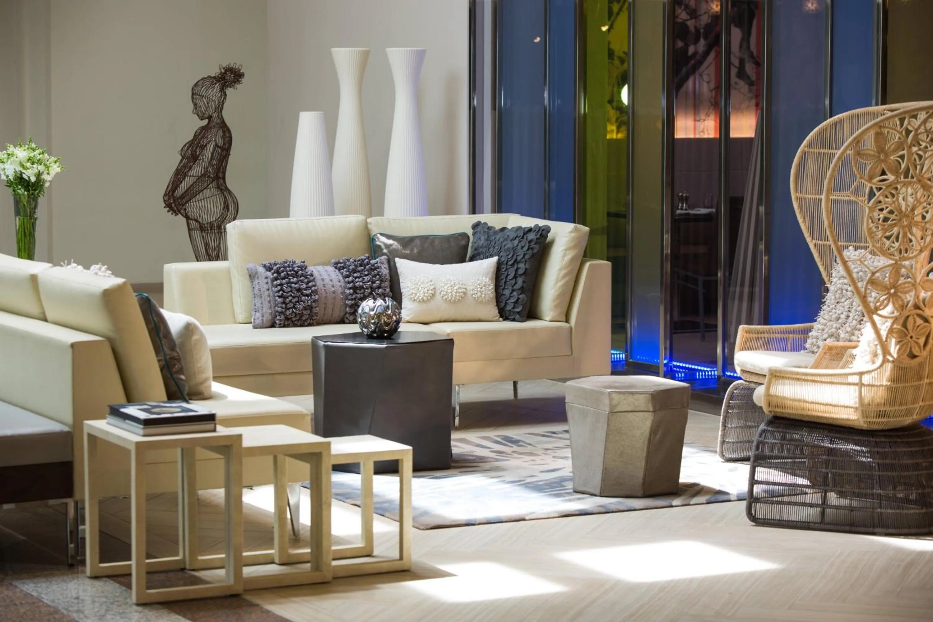 Lobby or reception in Renaissance Santo Domingo Jaragua Hotel & Casino