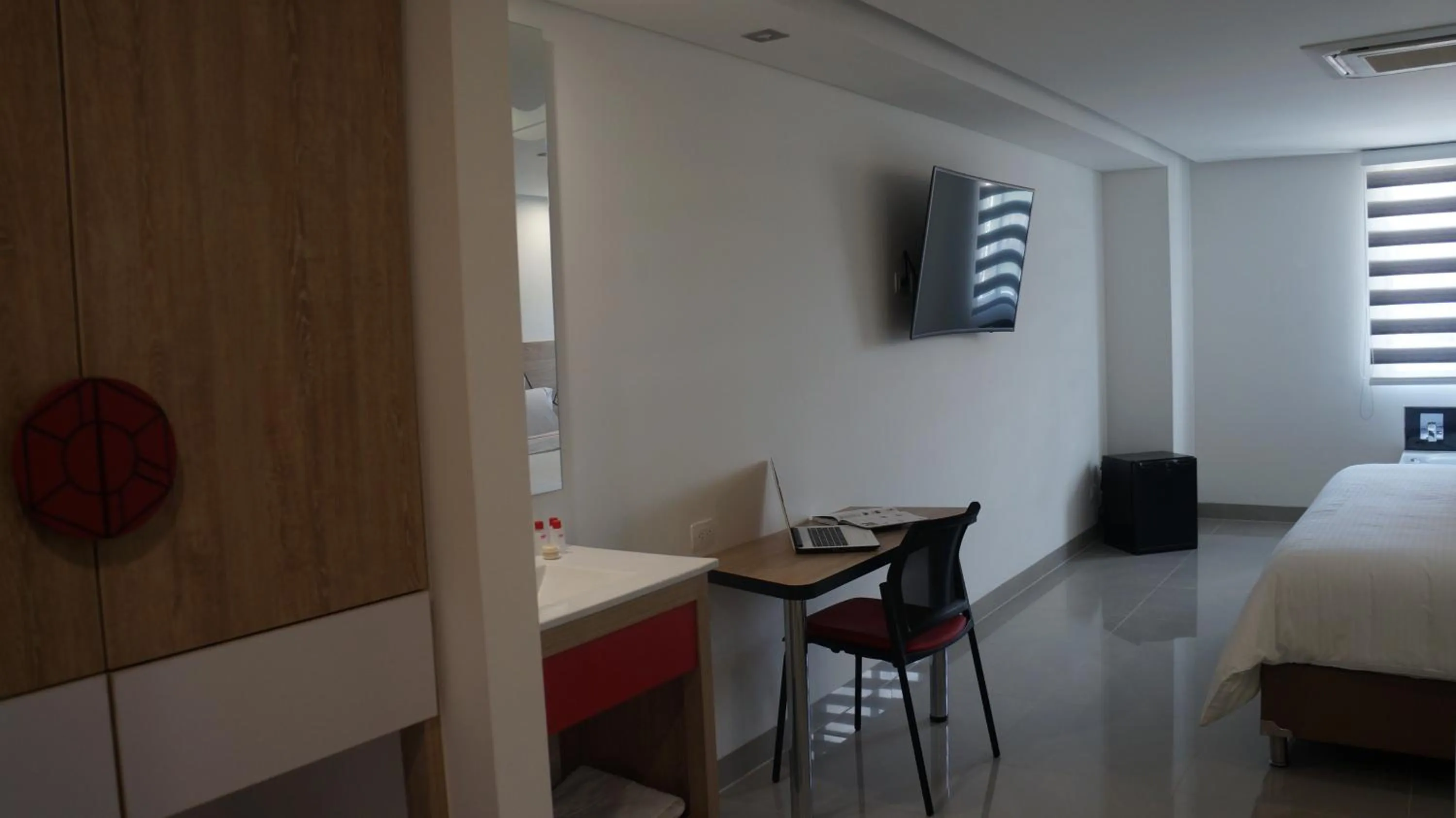 Photo of the whole room, Bed in Obo Hotel