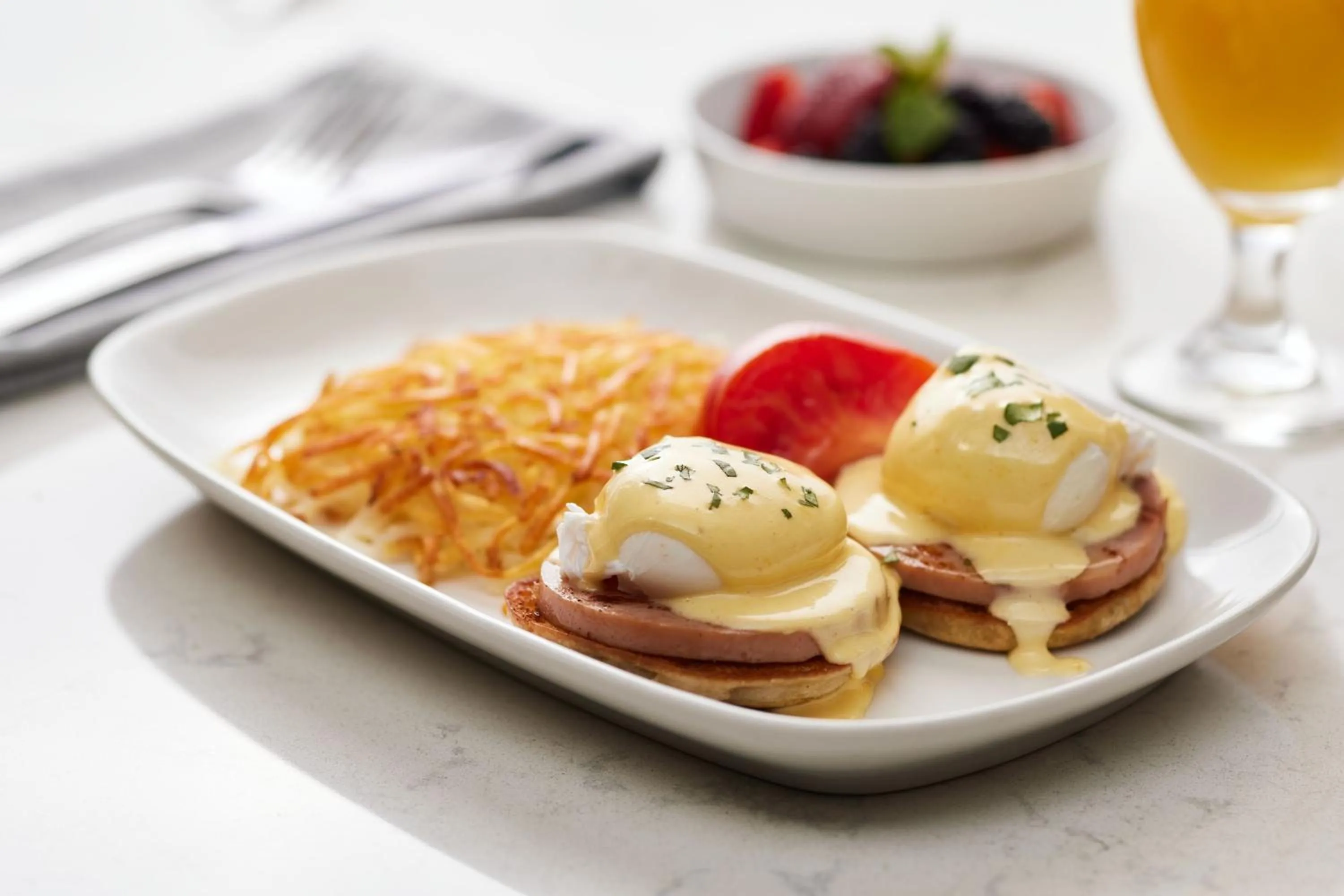 Breakfast in Crystal Gateway Marriott