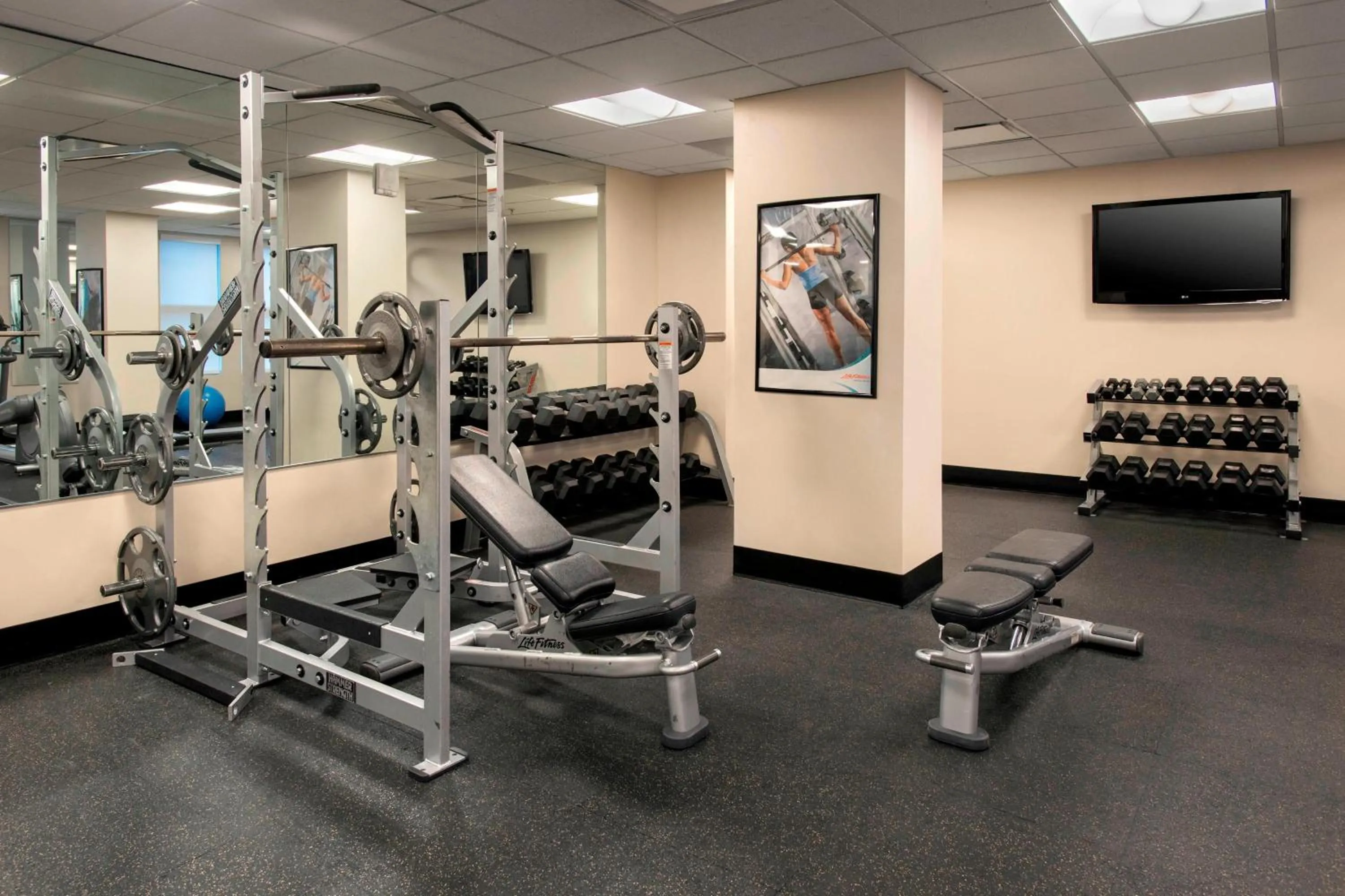 Fitness centre/facilities in Residence Inn by Marriott Alexandria Old Town South at Carlyle