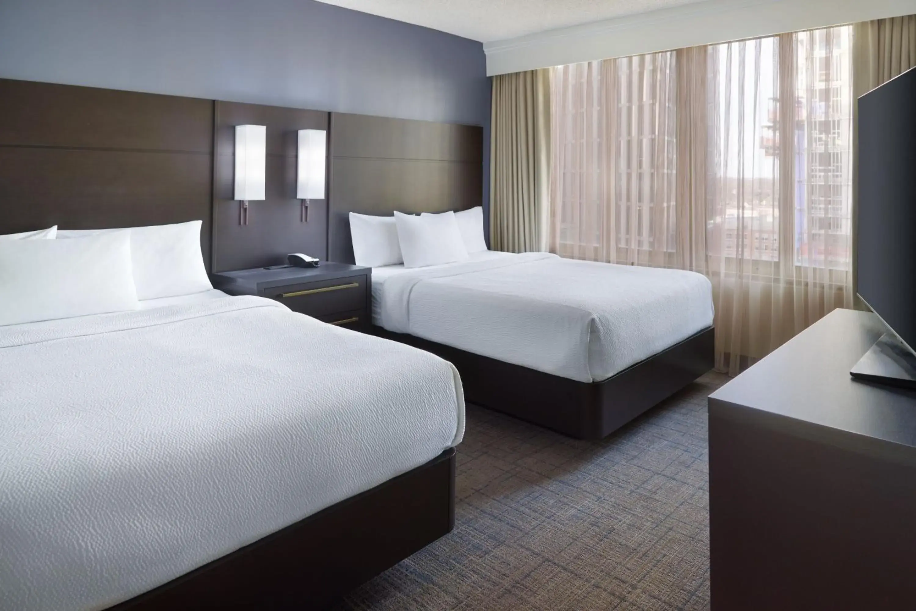 One-Bedroom Queen Suite with Sofa Bed - Hearing Accessible in Residence Inn Bethesda Downtown One-Bedroom Queen Suite with Sofa Bed - Hearing Accessible in Residence Inn Bethesda Downtown