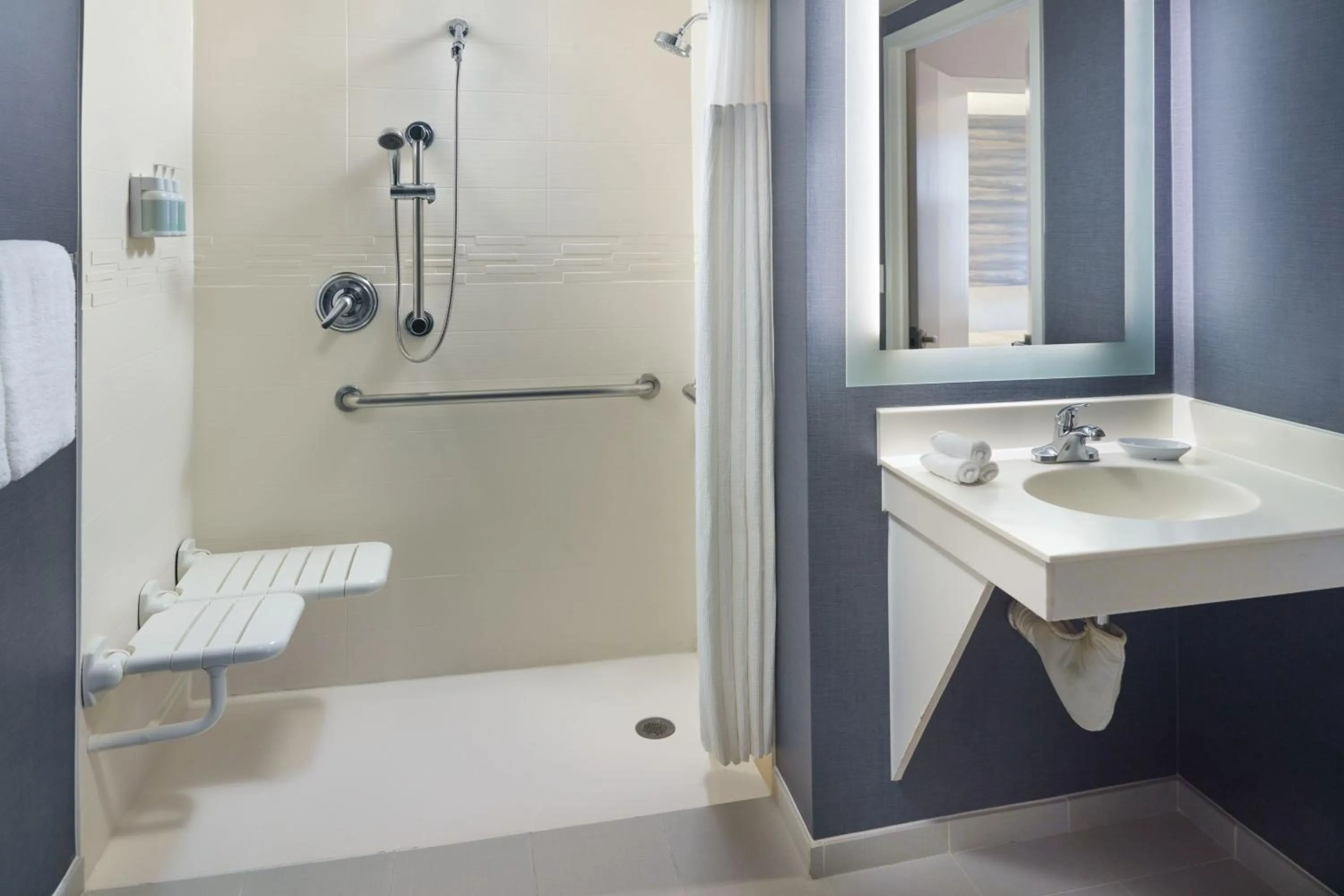 Bathroom in Residence Inn Bethesda Downtown