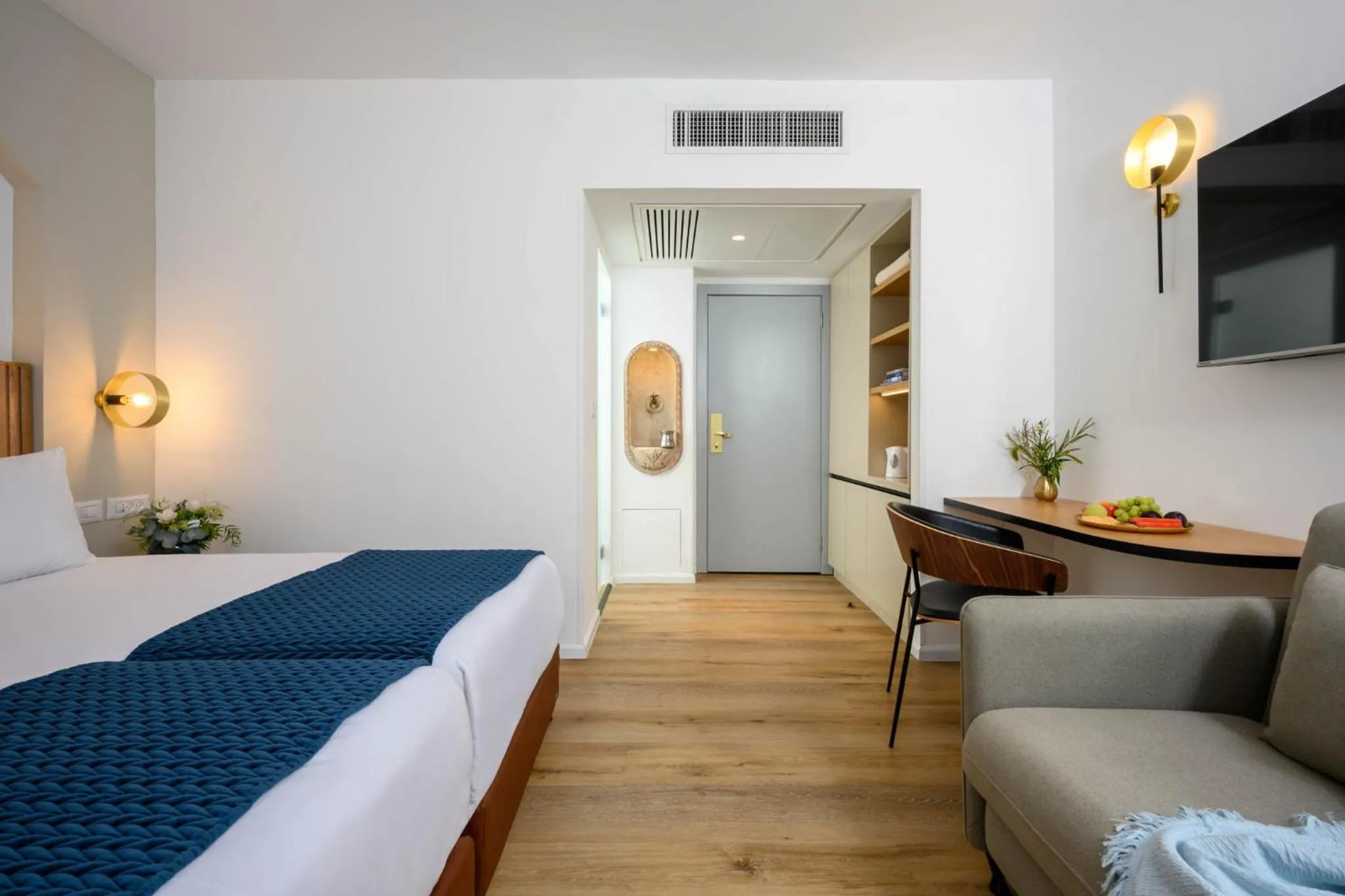 Bedroom, Bed in Prima Palace Hotel