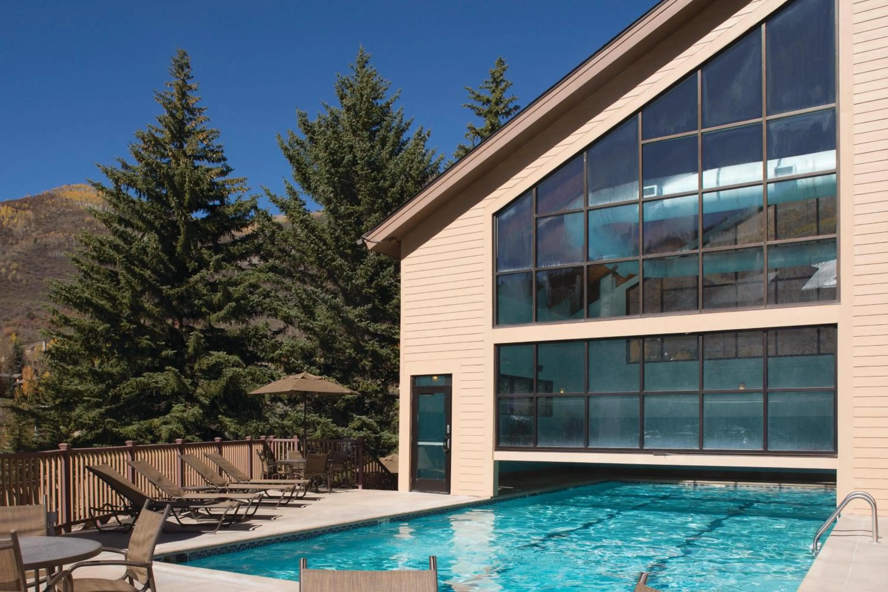 Swimming pool in Marriott's StreamSide Douglas at Vail