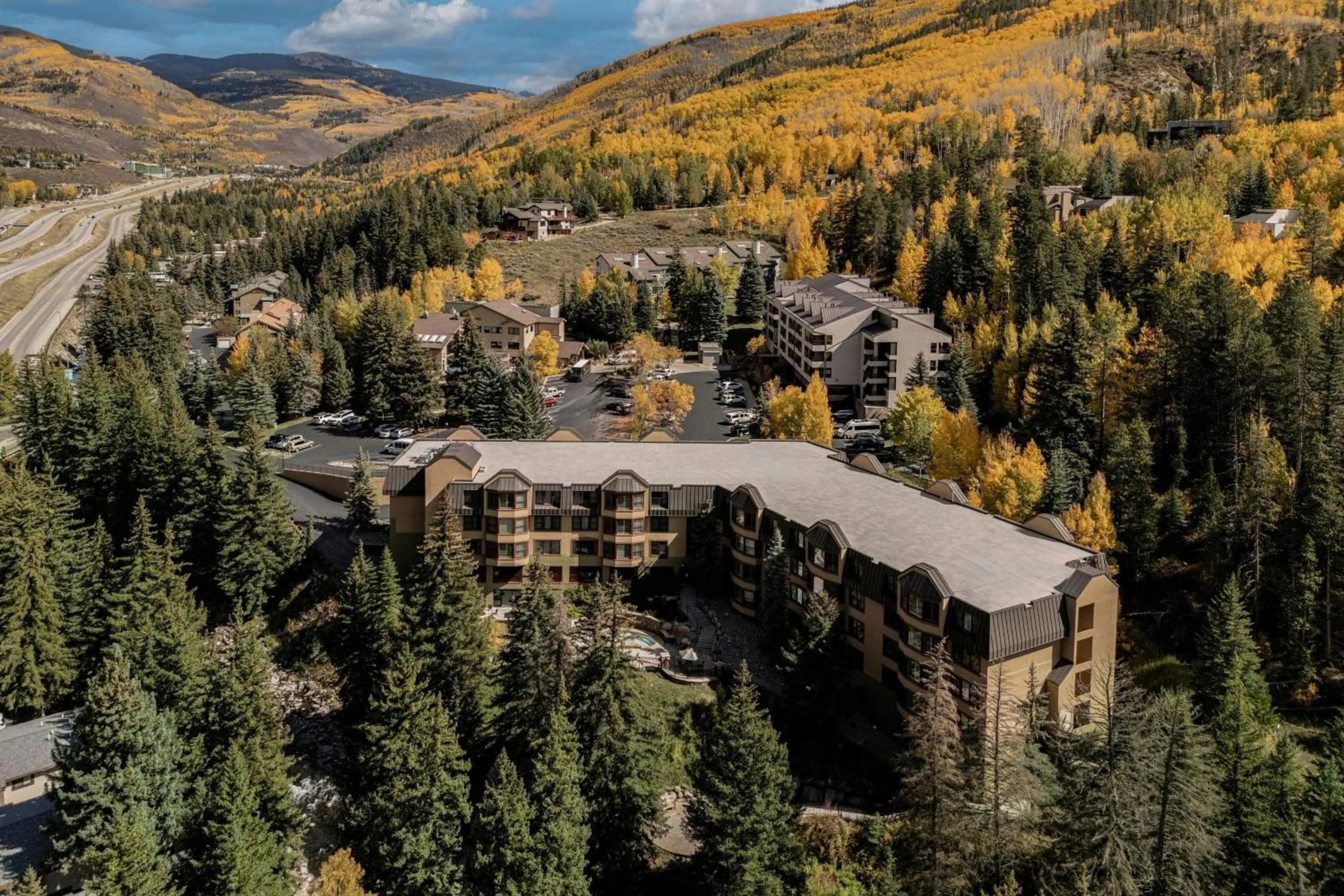 Property building in Marriott's StreamSide Douglas at Vail