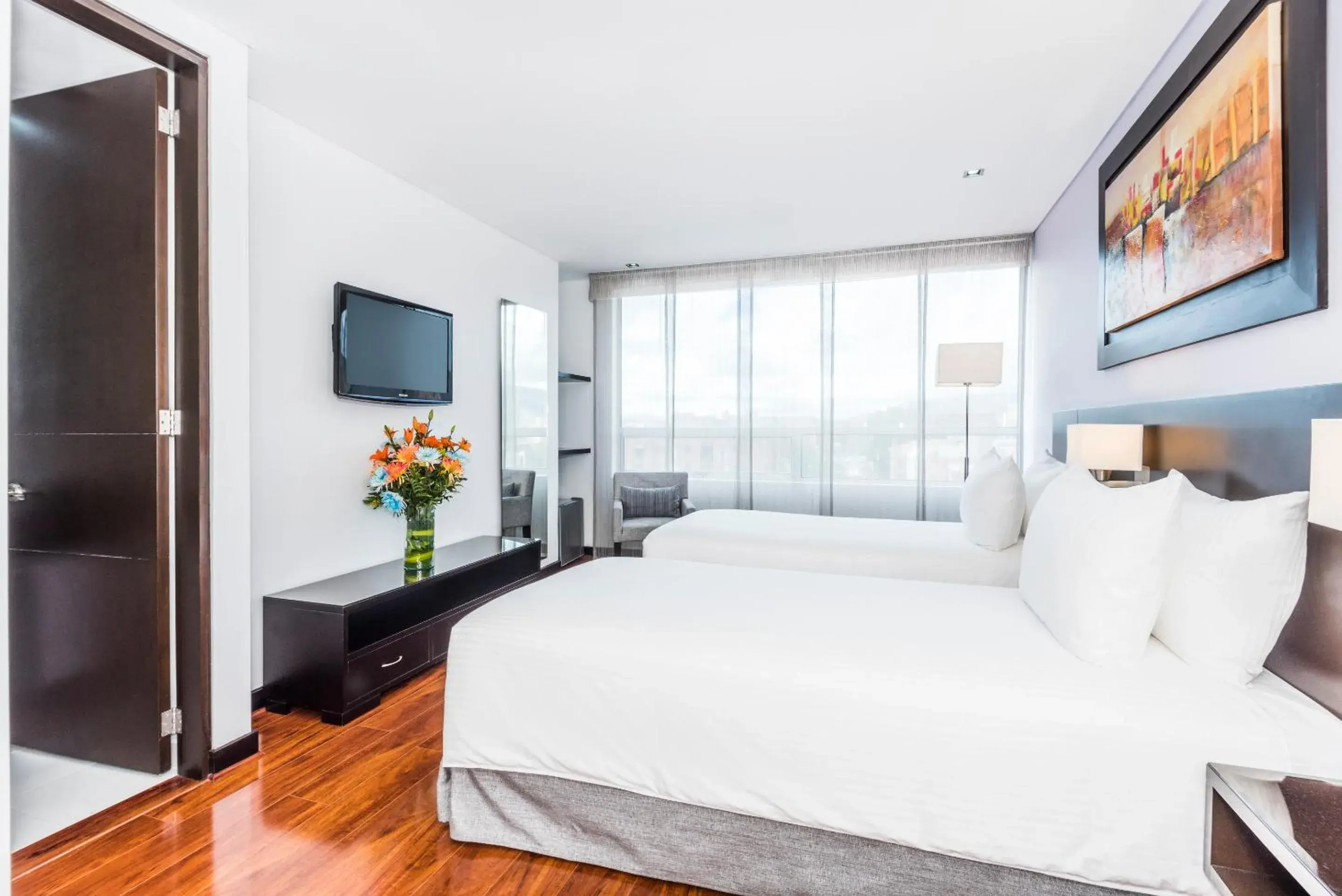 Double Room with Two Double Beds in One Sixteen Hotel Double Room with Two Double Beds in One Sixteen Hotel