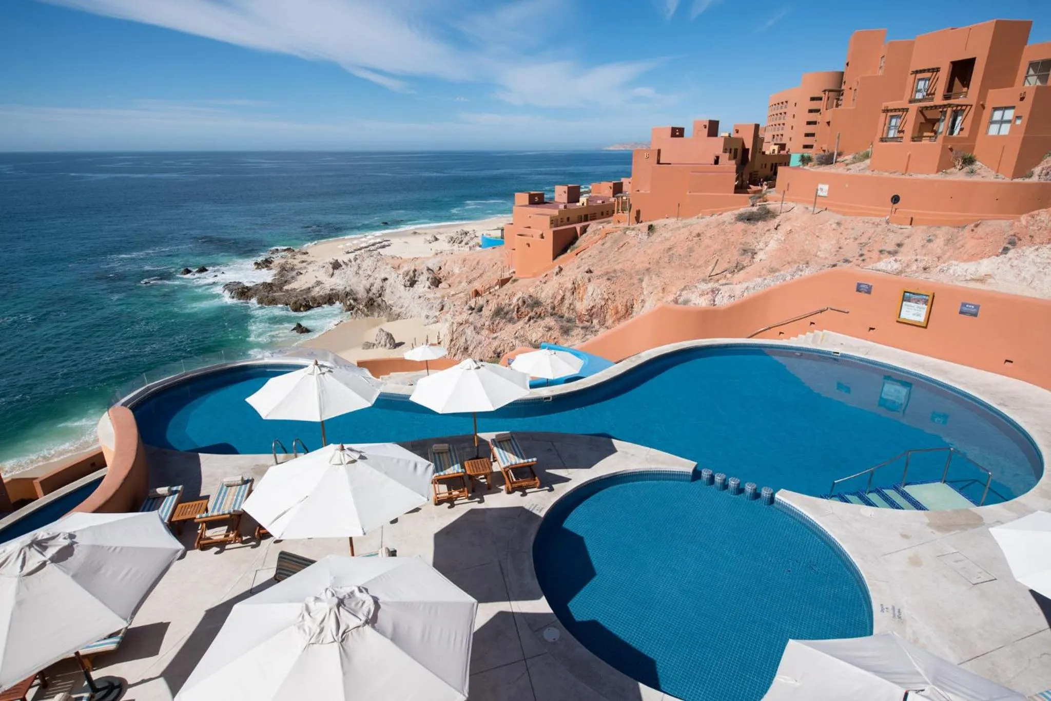 Bird's eye view in Club Regina Los Cabos