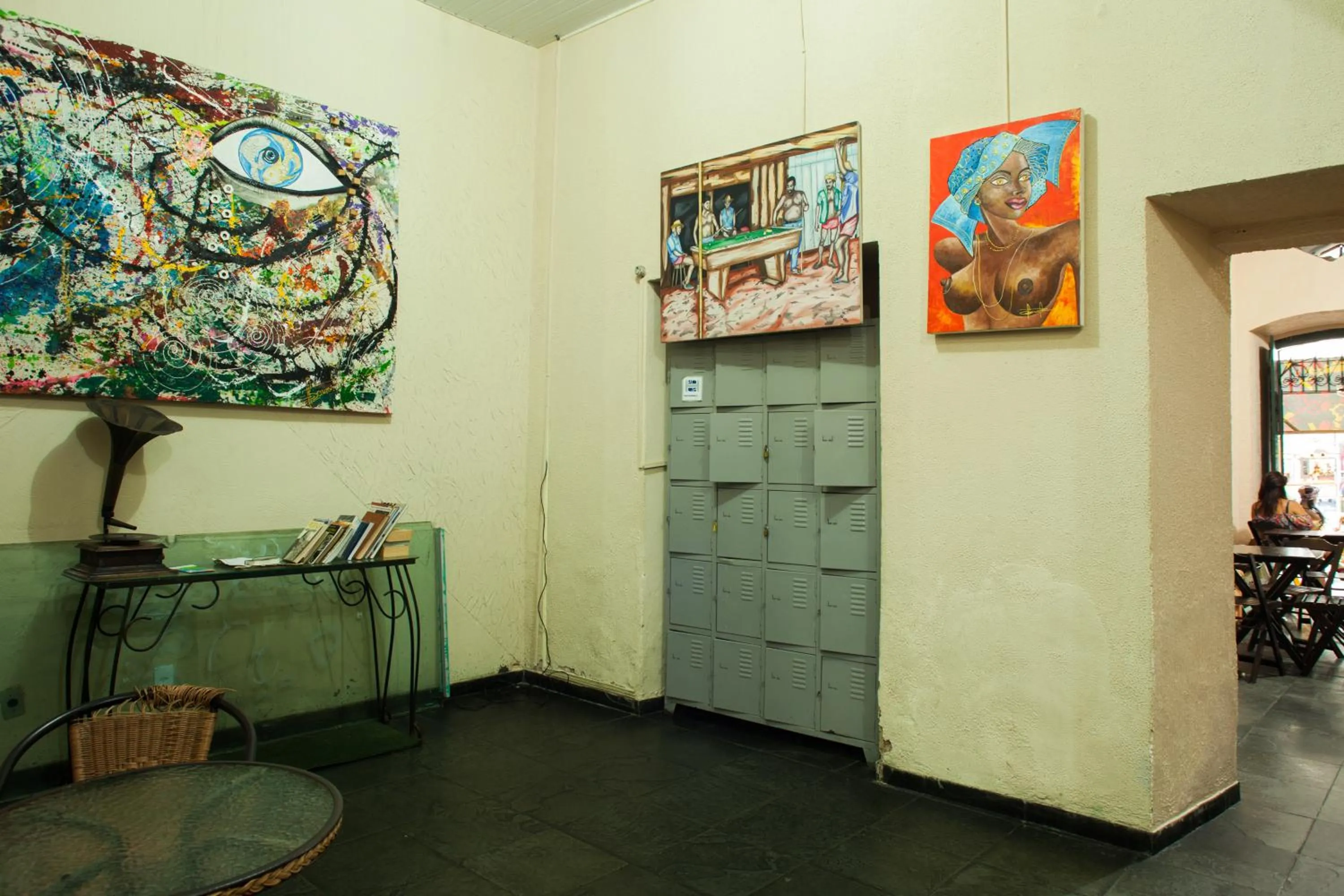 Lobby or reception in Pousada Solar dos Romanos