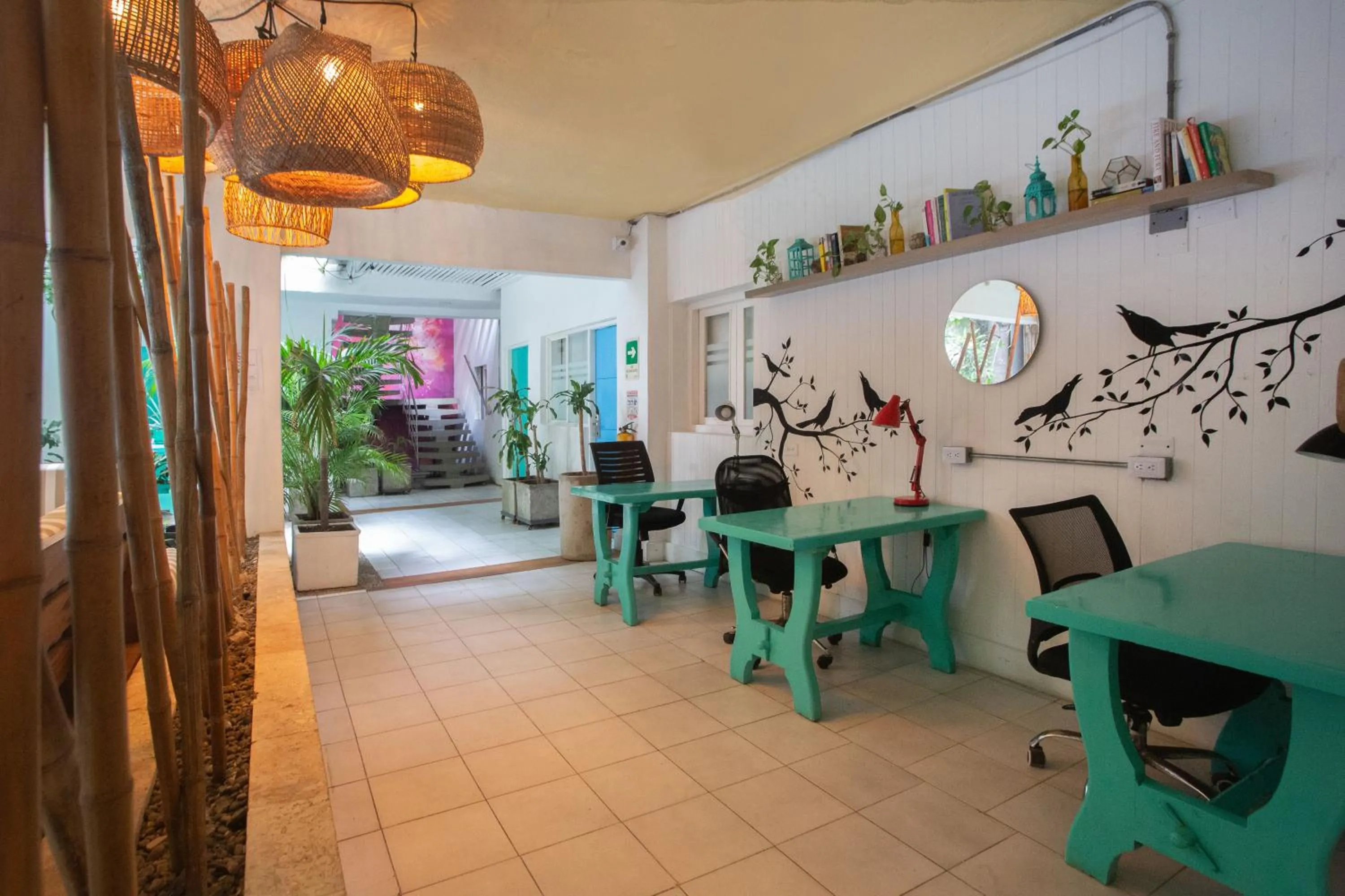 Living room in Hotel Barahona Cartagena