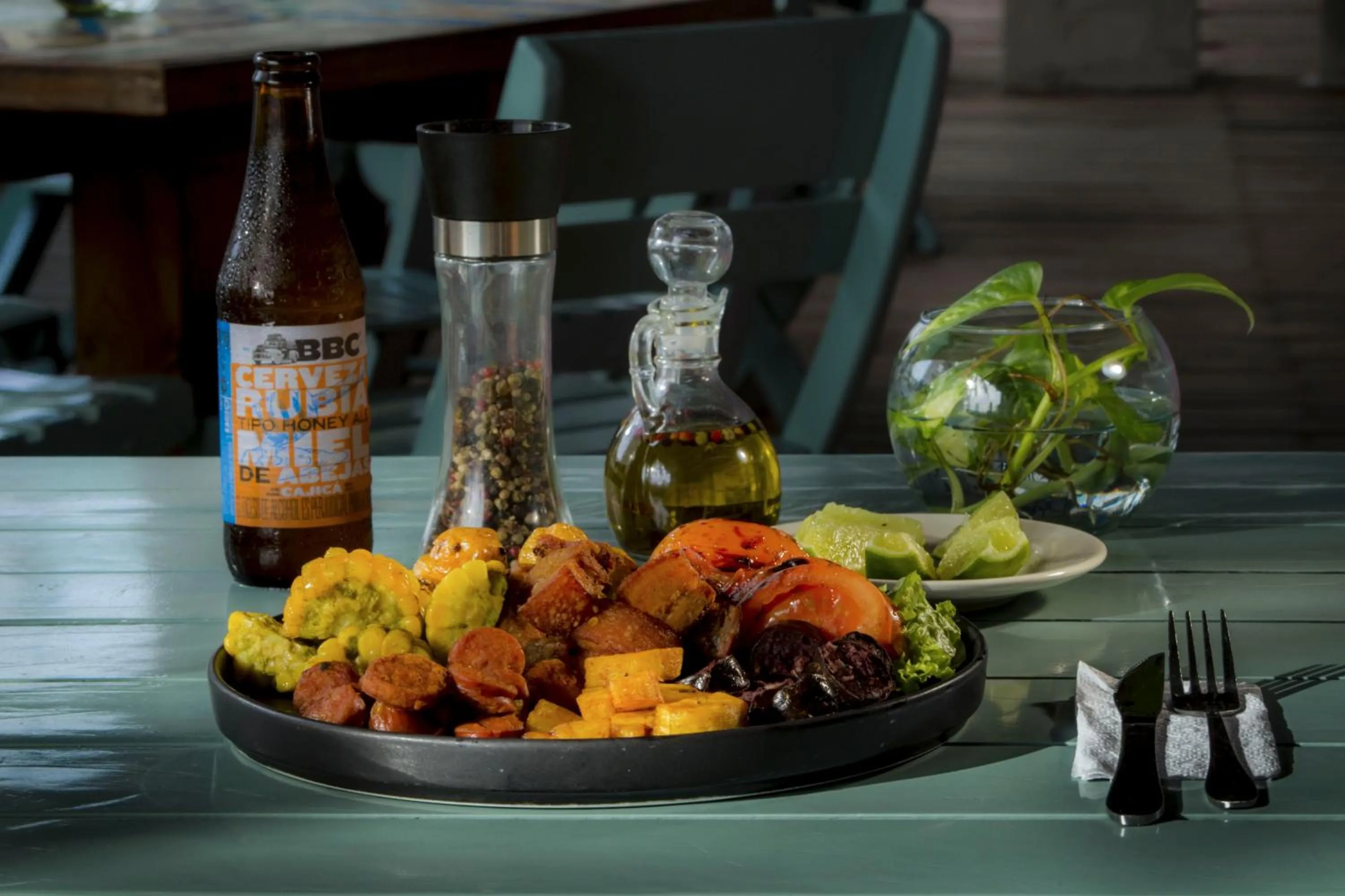 Dinner in Hotel Barahona Cartagena