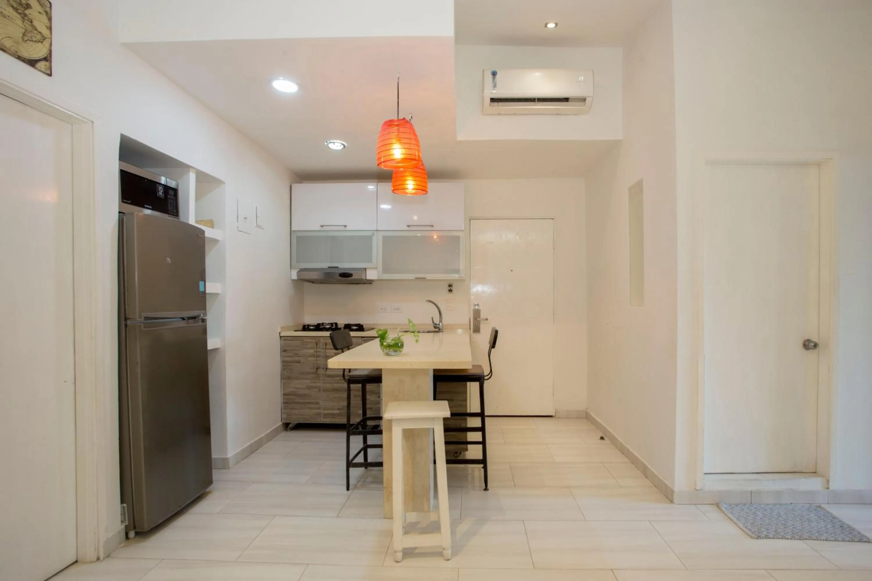 kitchen in Hotel Barahona Cartagena