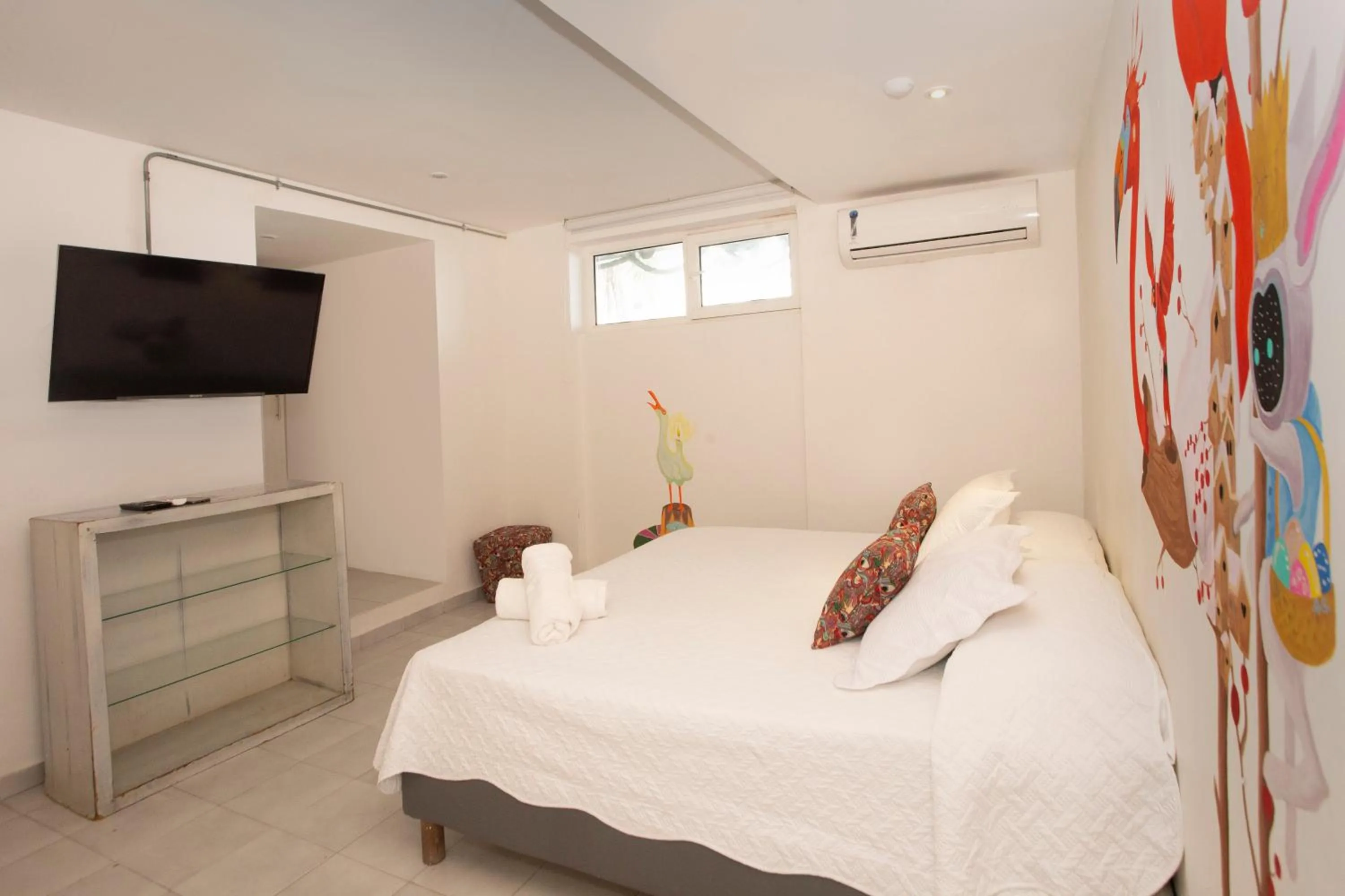 Bed in Hotel Barahona Cartagena