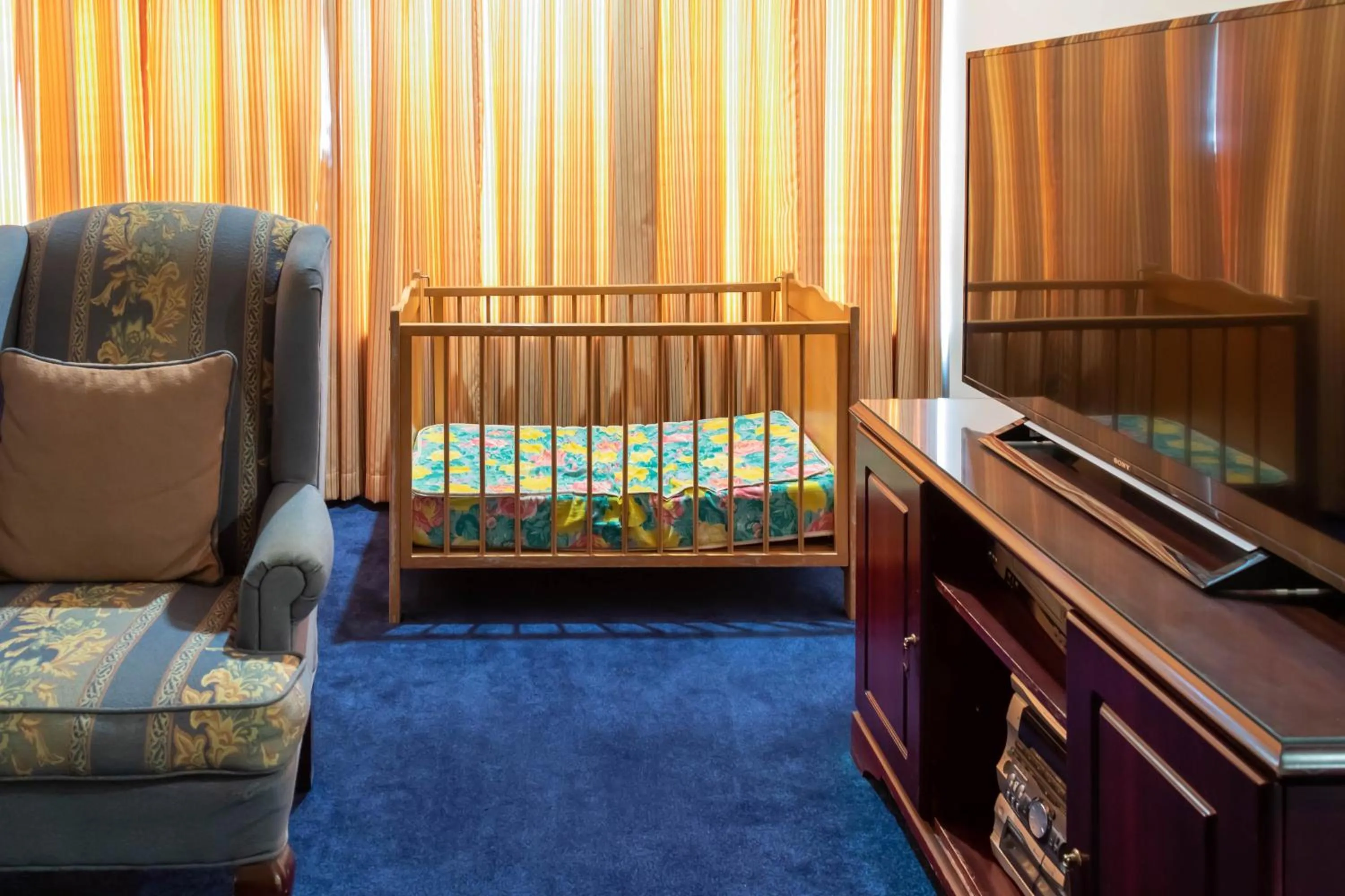 Bed in Mansouri Mansions Hotel