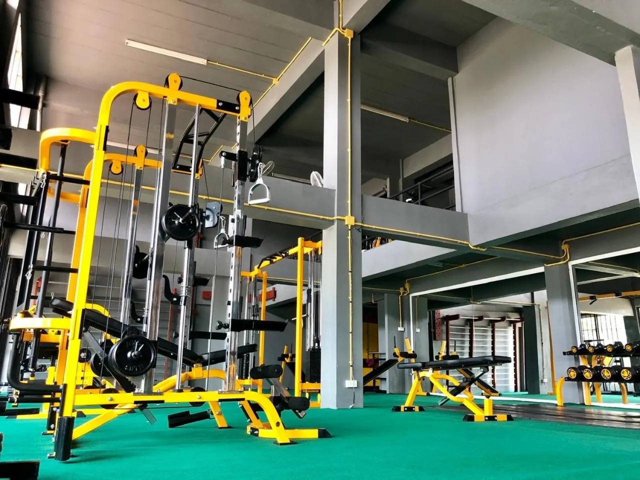 Fitness centre/facilities in Akelada Hotel