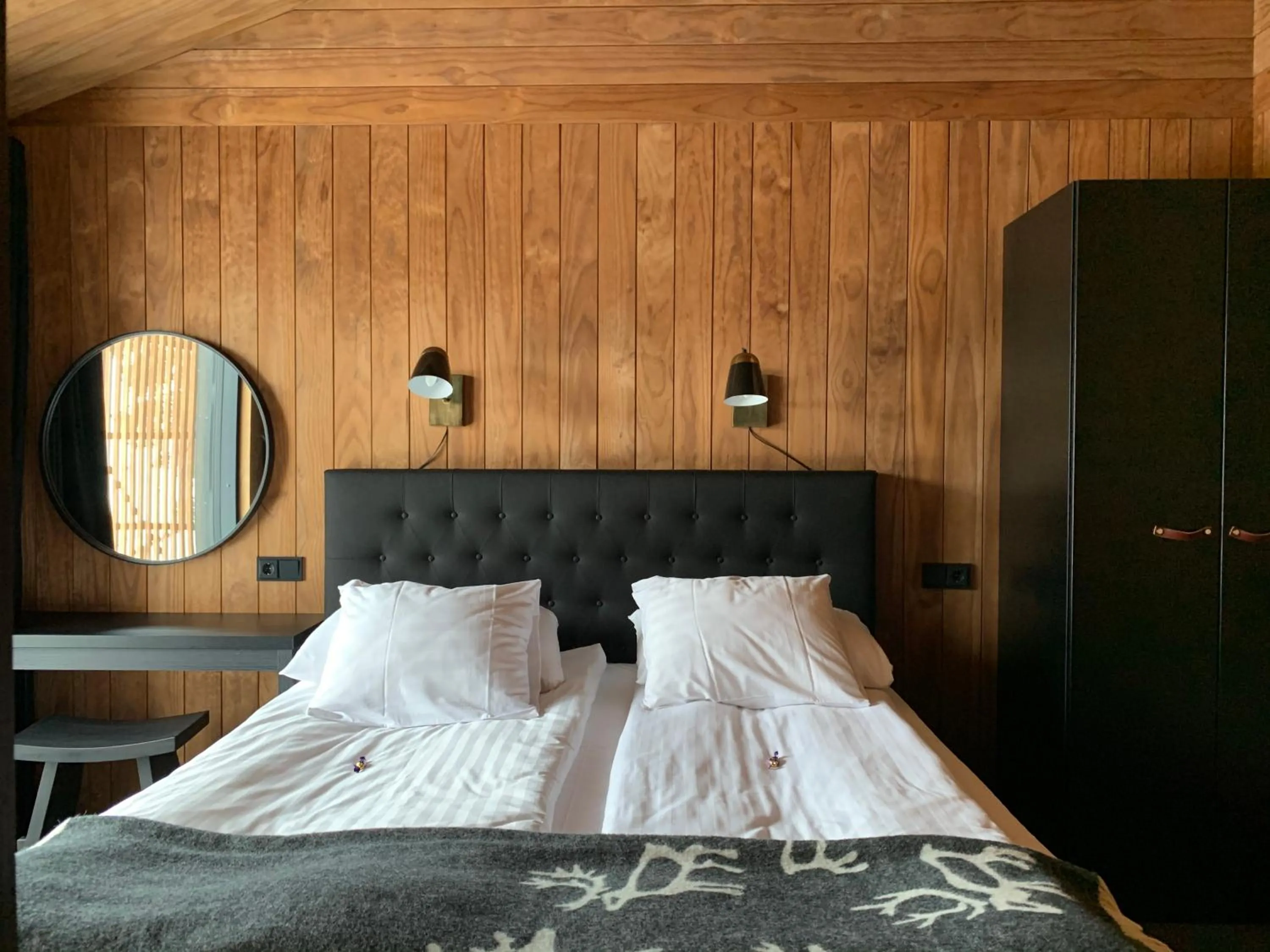 Bedroom, Bed in Wilderness Hotel Inari & Igloos