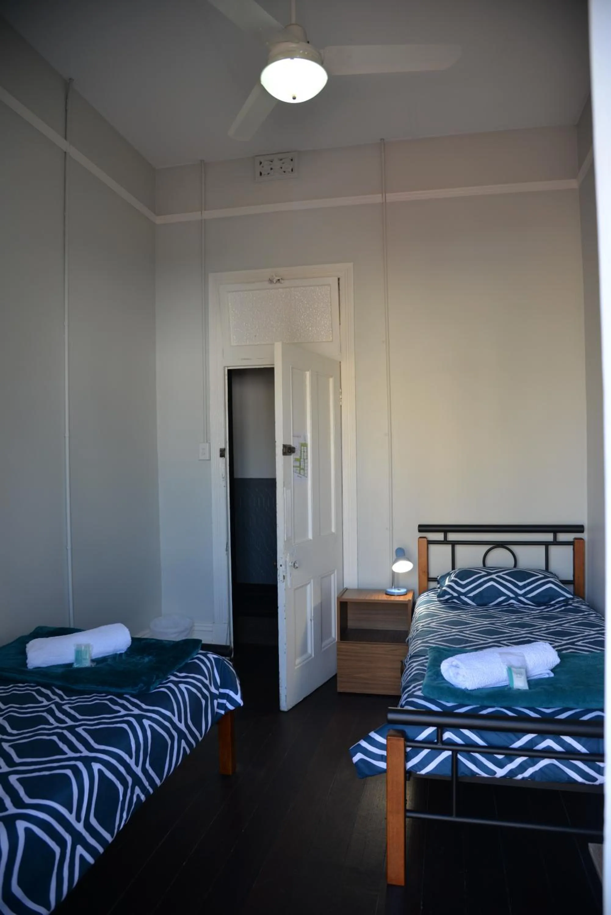Bedroom, Bed in Geraldton Backpackers