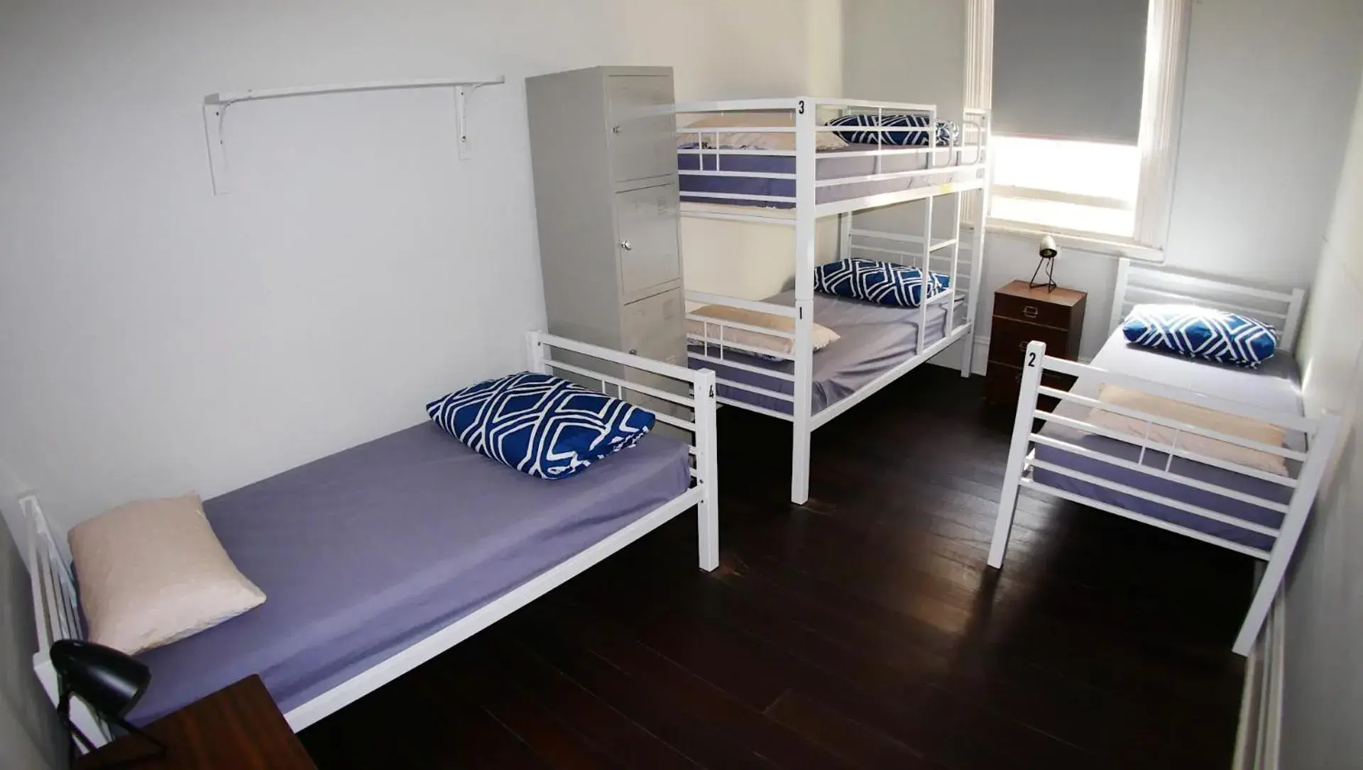Bed in 4-Bed Male Dormitory Room in Geraldton Backpackers Bed in 4-Bed Male Dormitory Room in Geraldton Backpackers