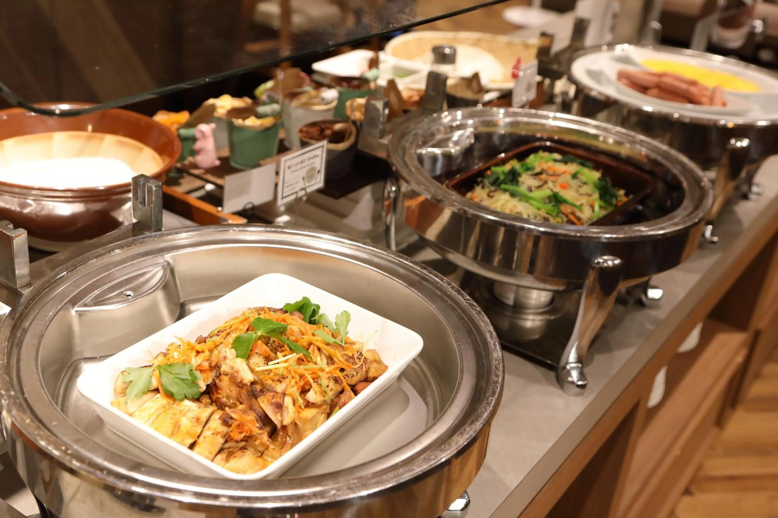 Food and drinks in Osaka Corona Hotel