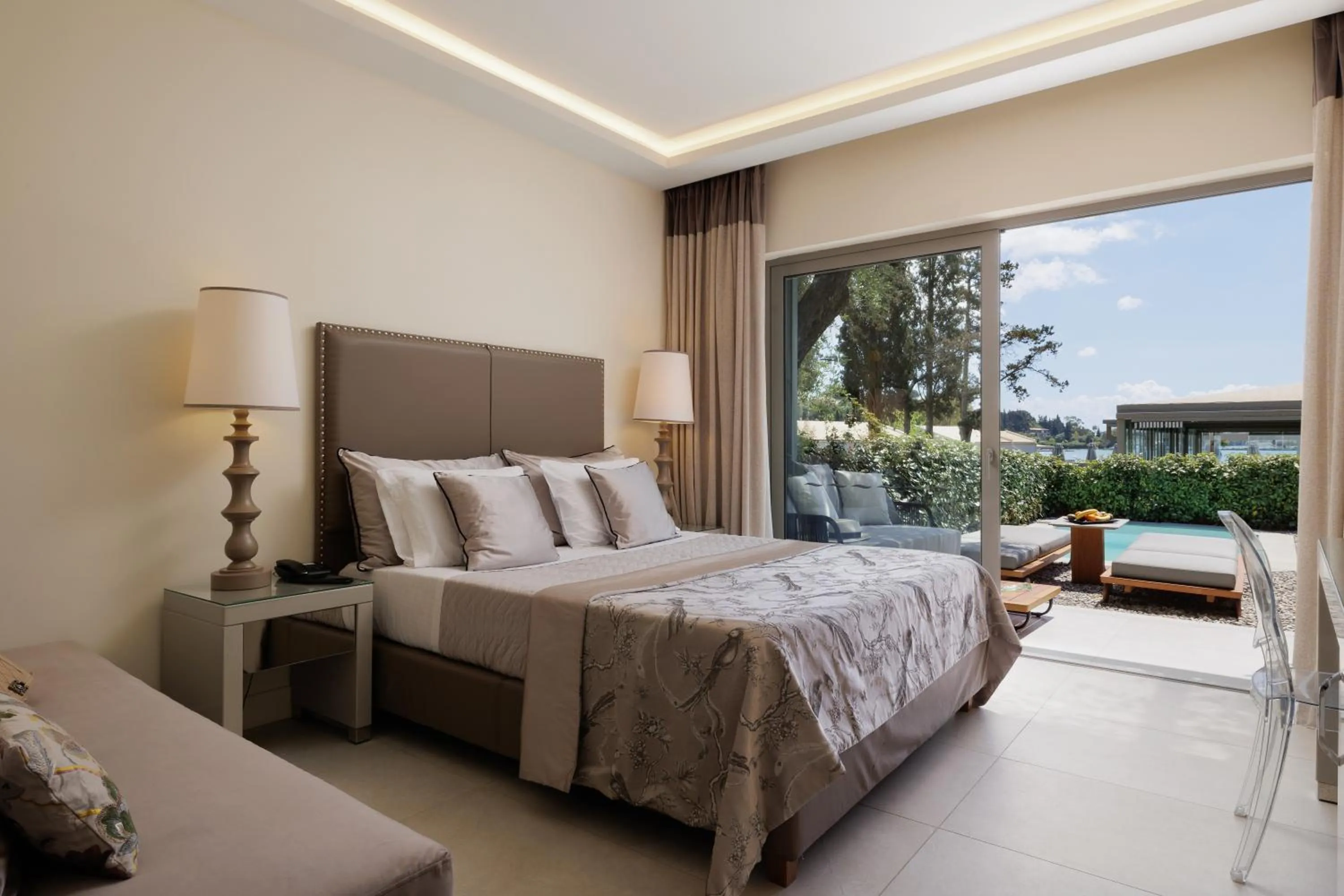 Bed in Rodostamo Hotel & Spa- Adults Friendly