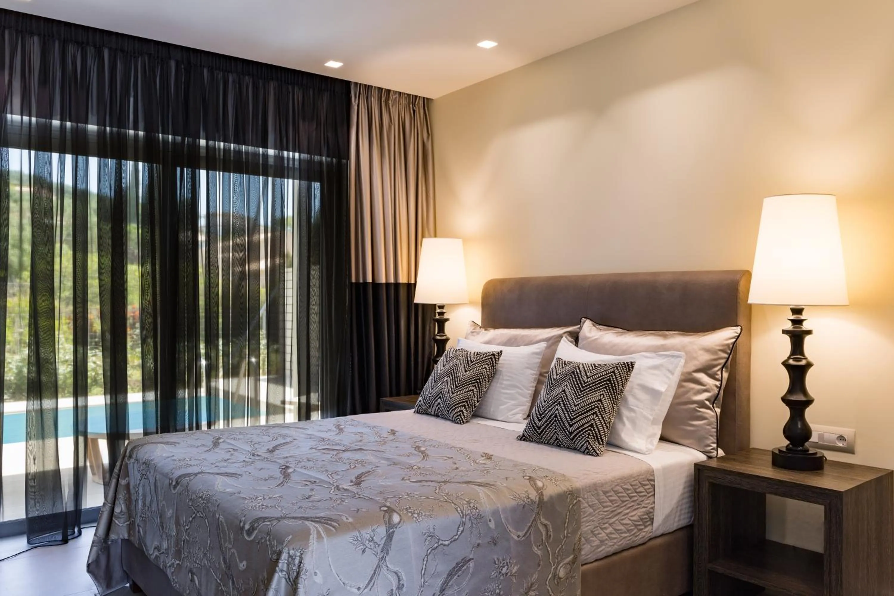 Bed in Rodostamo Hotel & Spa- Adults Friendly