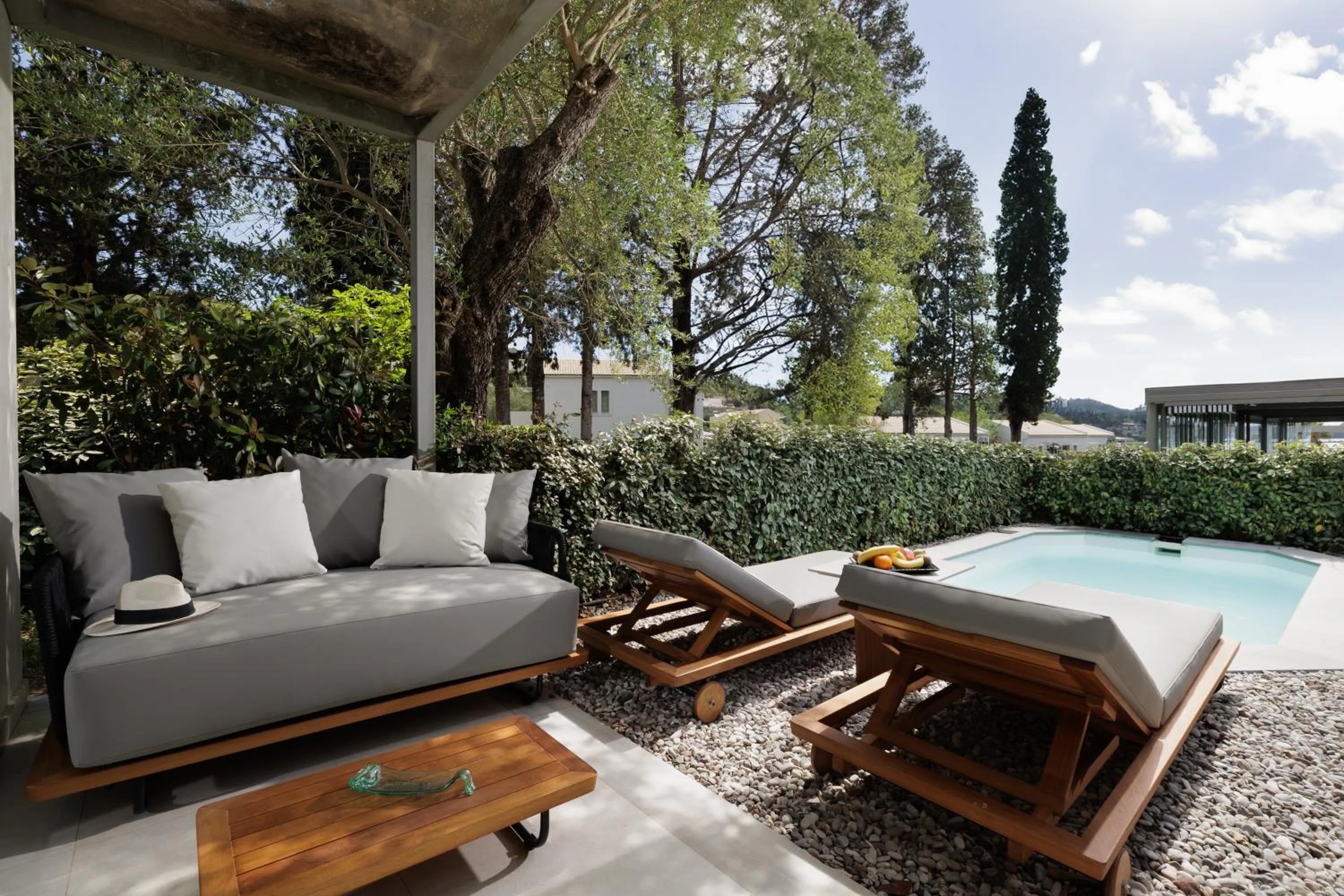 Patio in Rodostamo Hotel & Spa- Adults Friendly