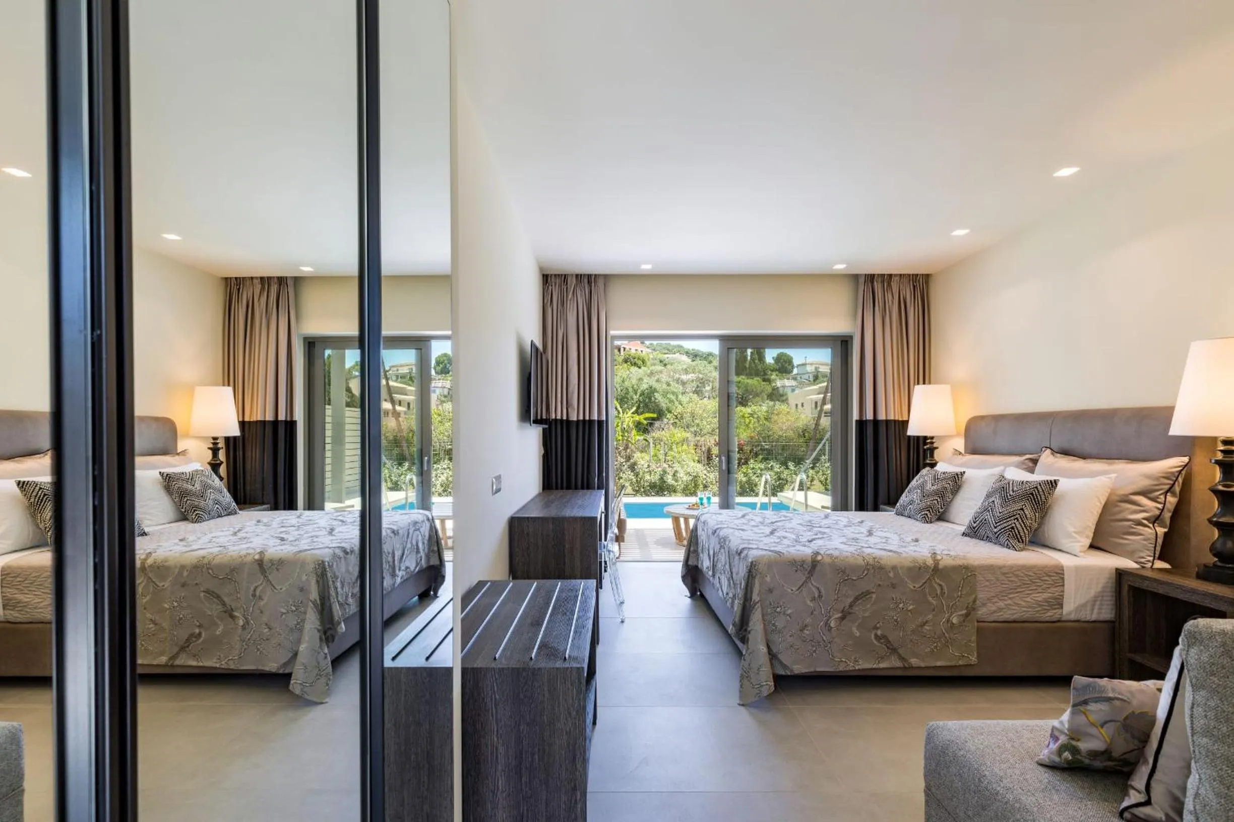 Bed in Rodostamo Hotel & Spa- Adults Friendly