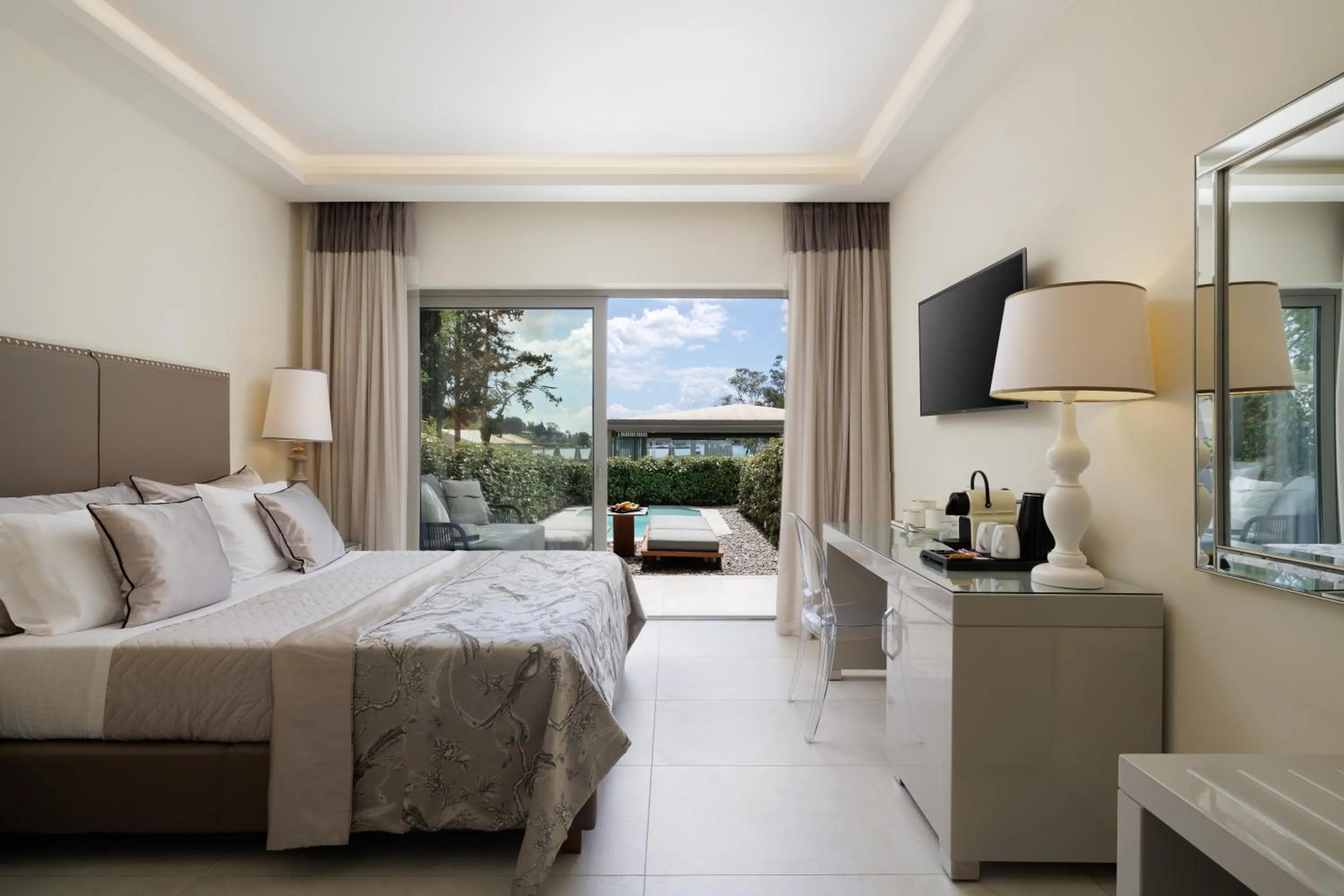 Bed in Rodostamo Hotel & Spa- Adults Friendly