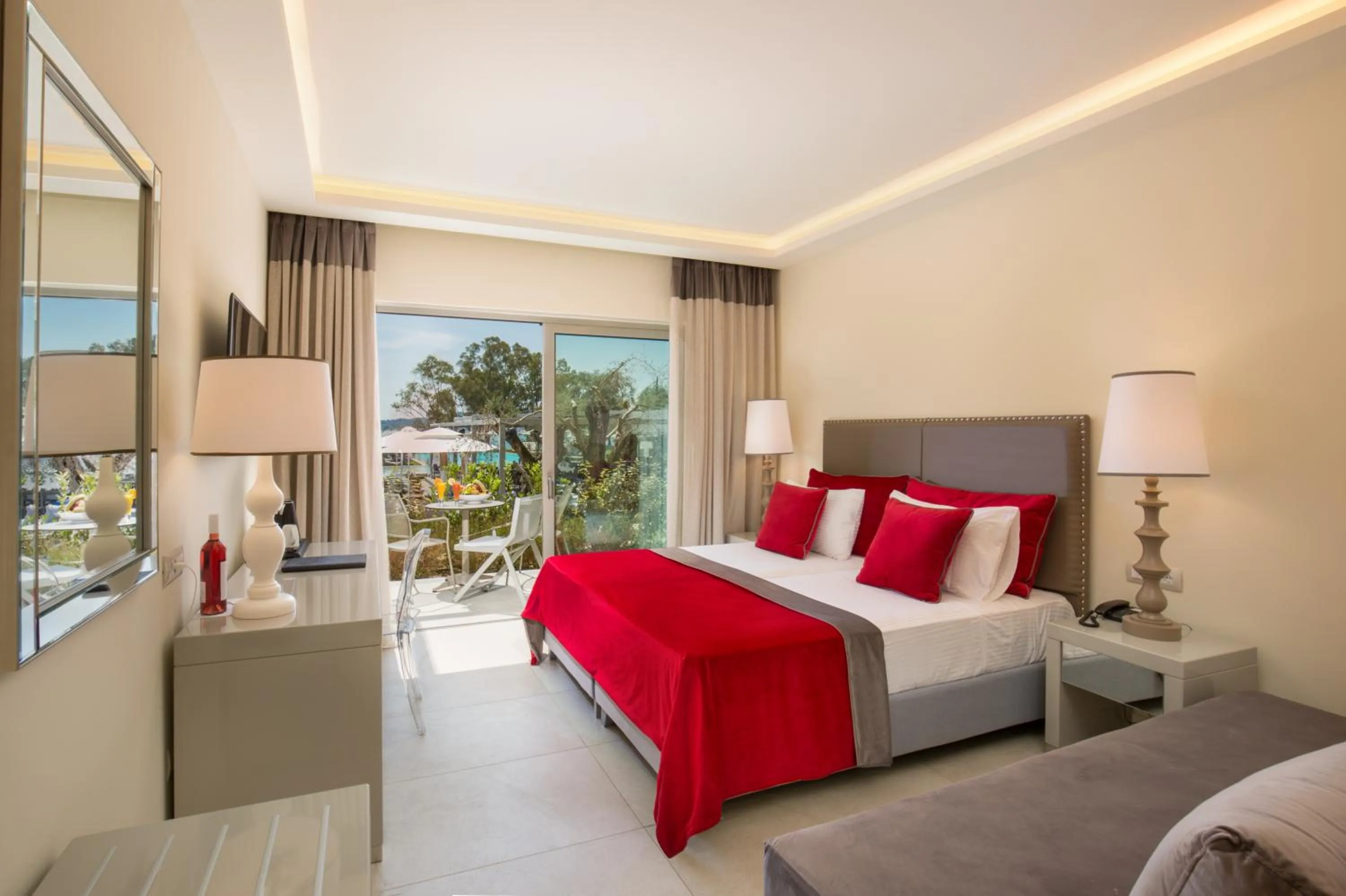 Bed in Rodostamo Hotel & Spa- Adults Friendly