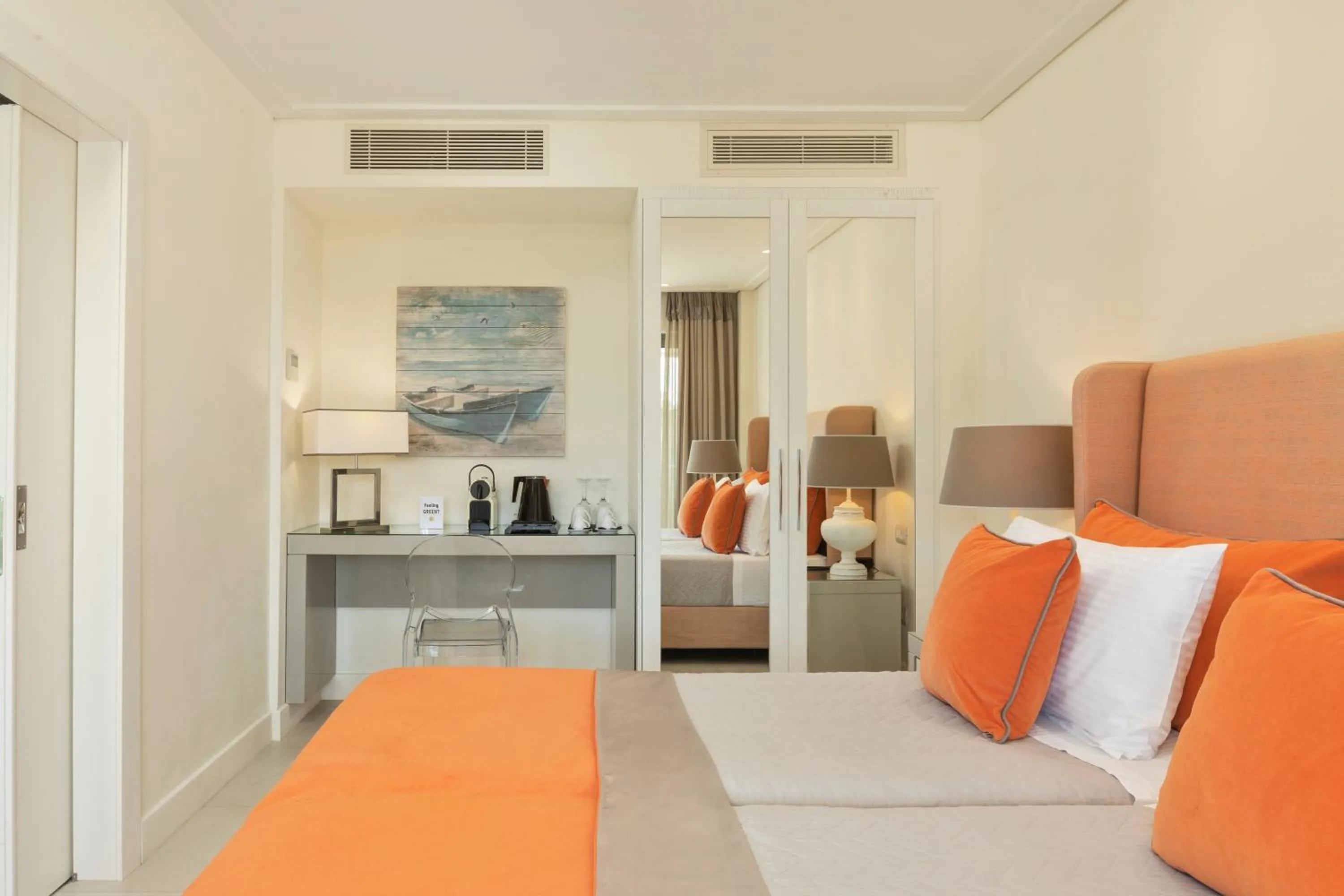 Bed in Rodostamo Hotel & Spa- Adults Friendly