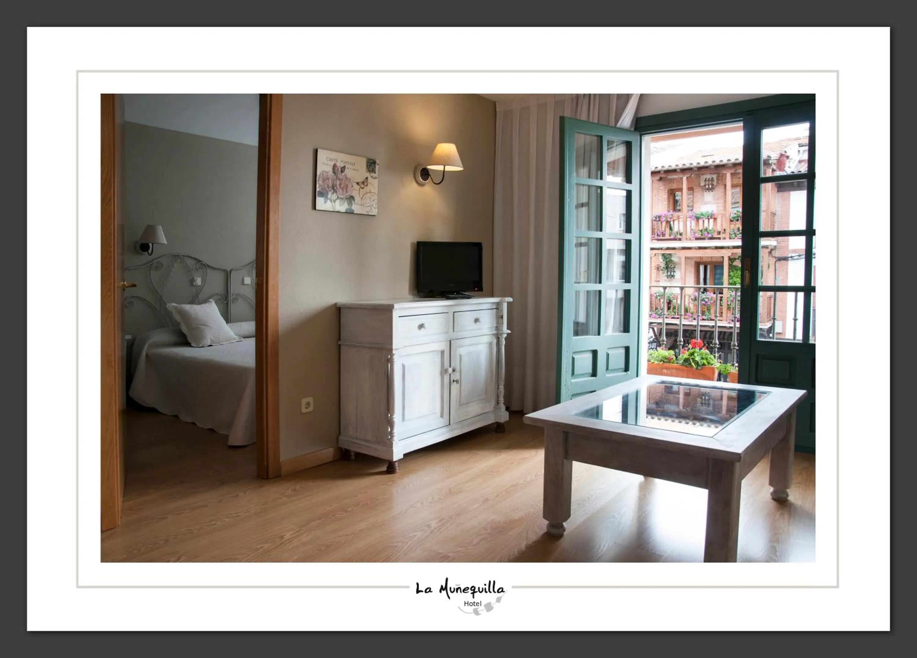 Living room in Hotel la Muñequilla