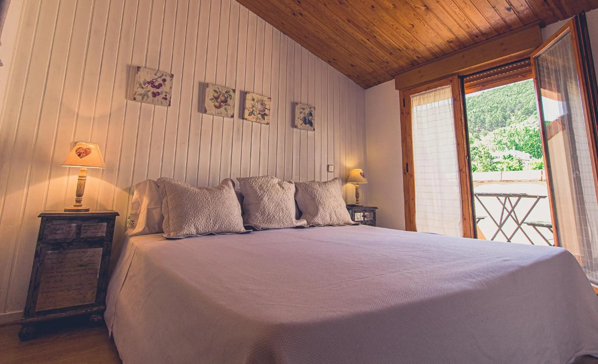 Bed in Hotel la Muñequilla