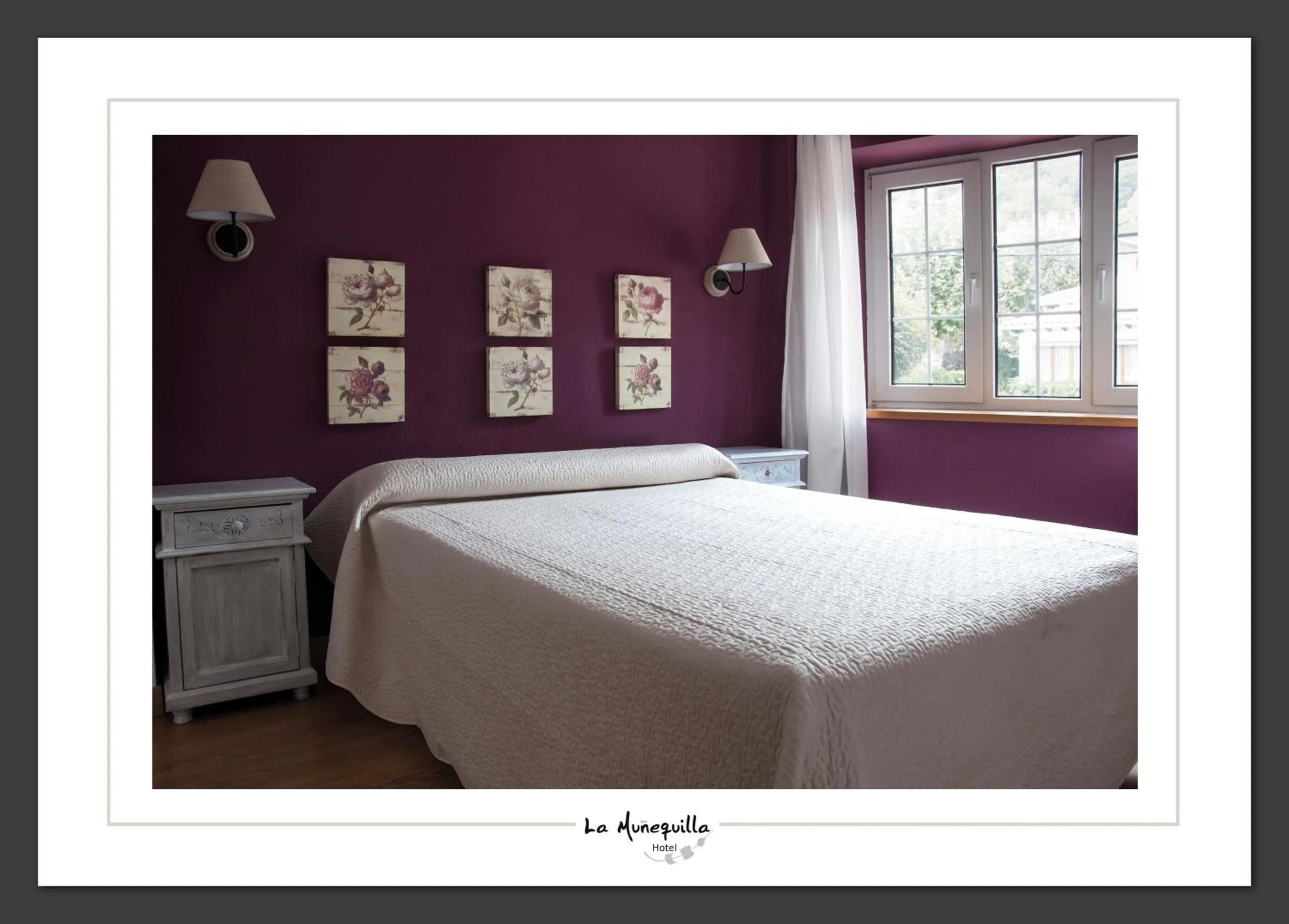 Bed in Hotel la Muñequilla