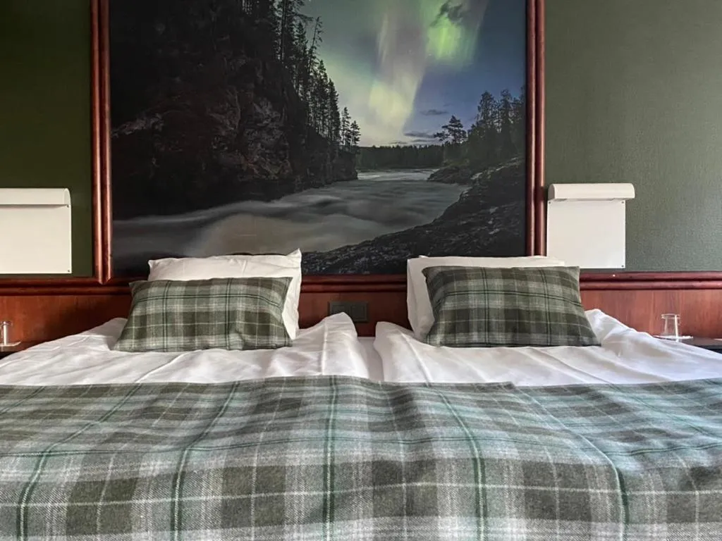 Bed in Hotel Royal Ruka