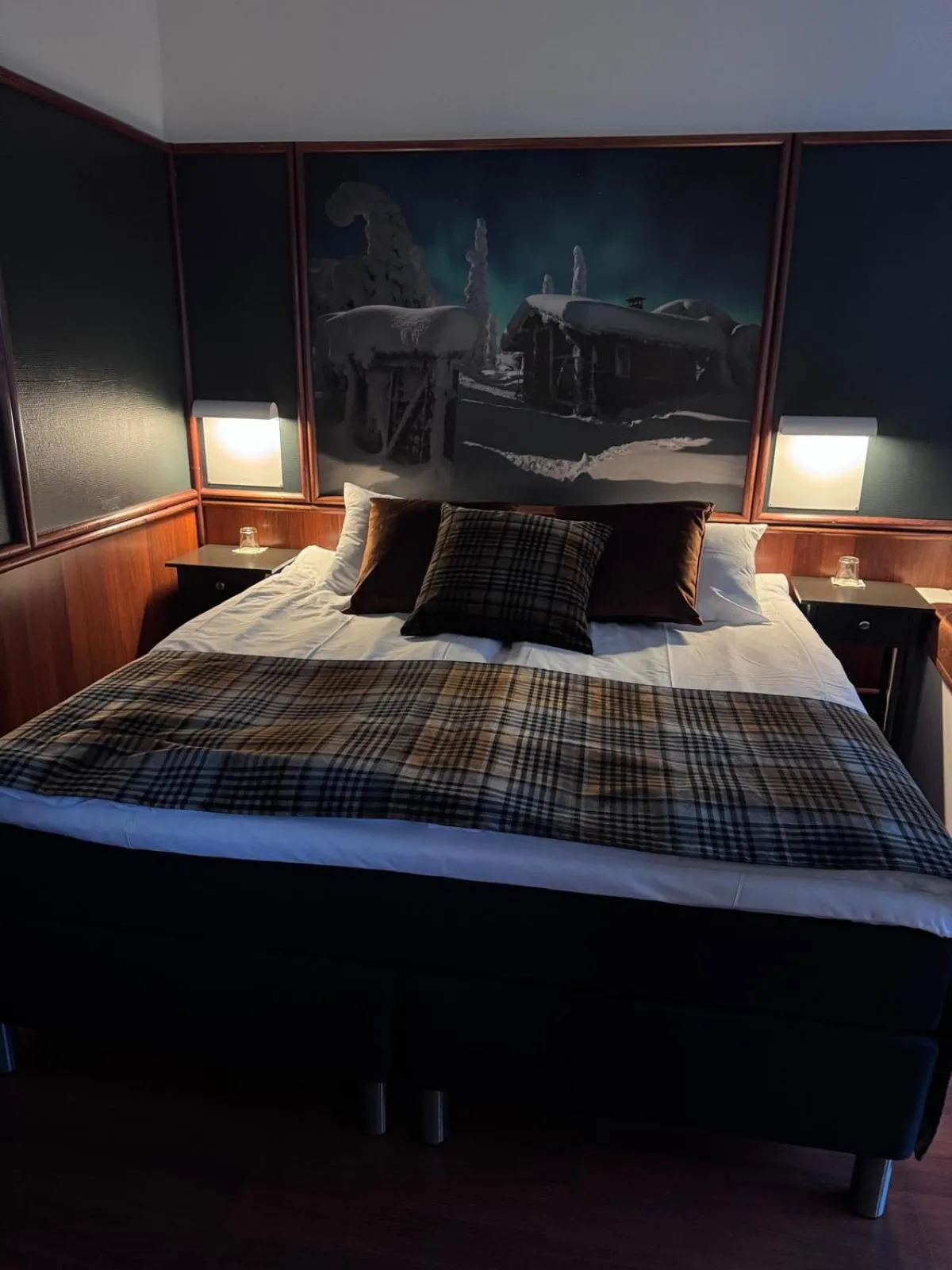 Bed in Hotel Royal Ruka