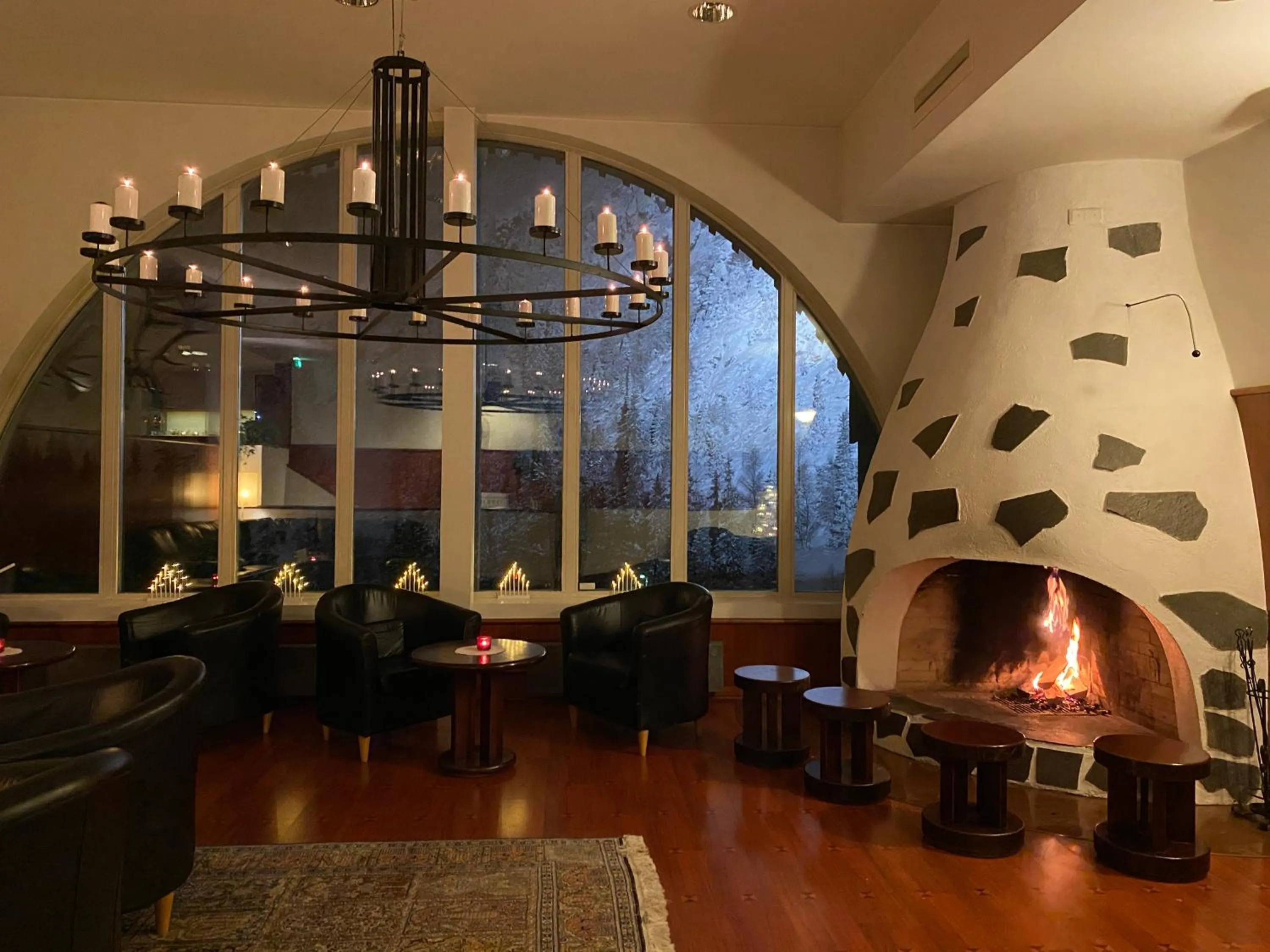 Seating area in Hotel Royal Ruka