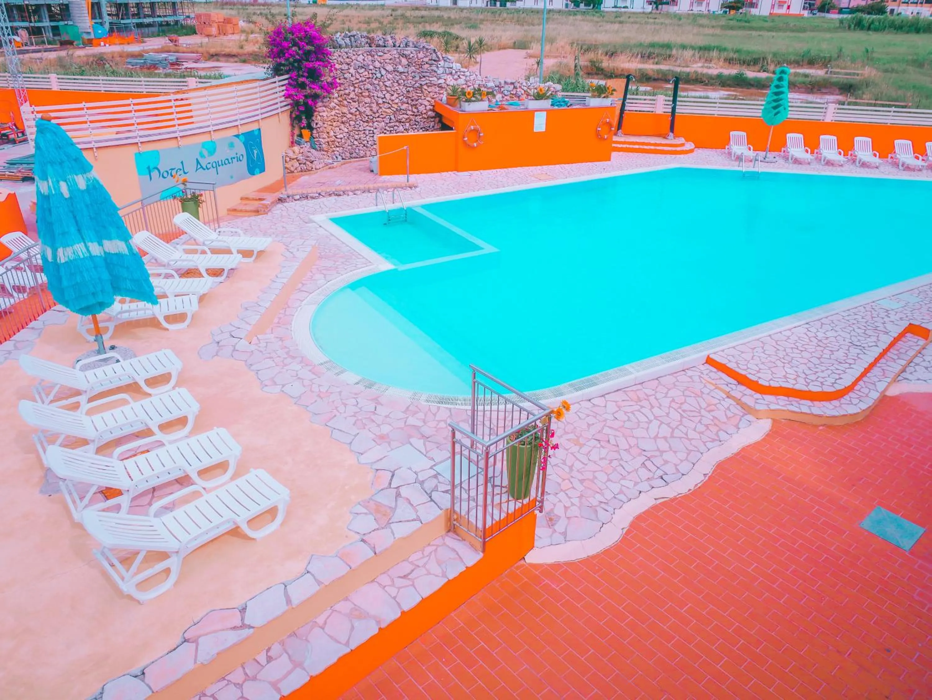Pool view in Hotel Acquario