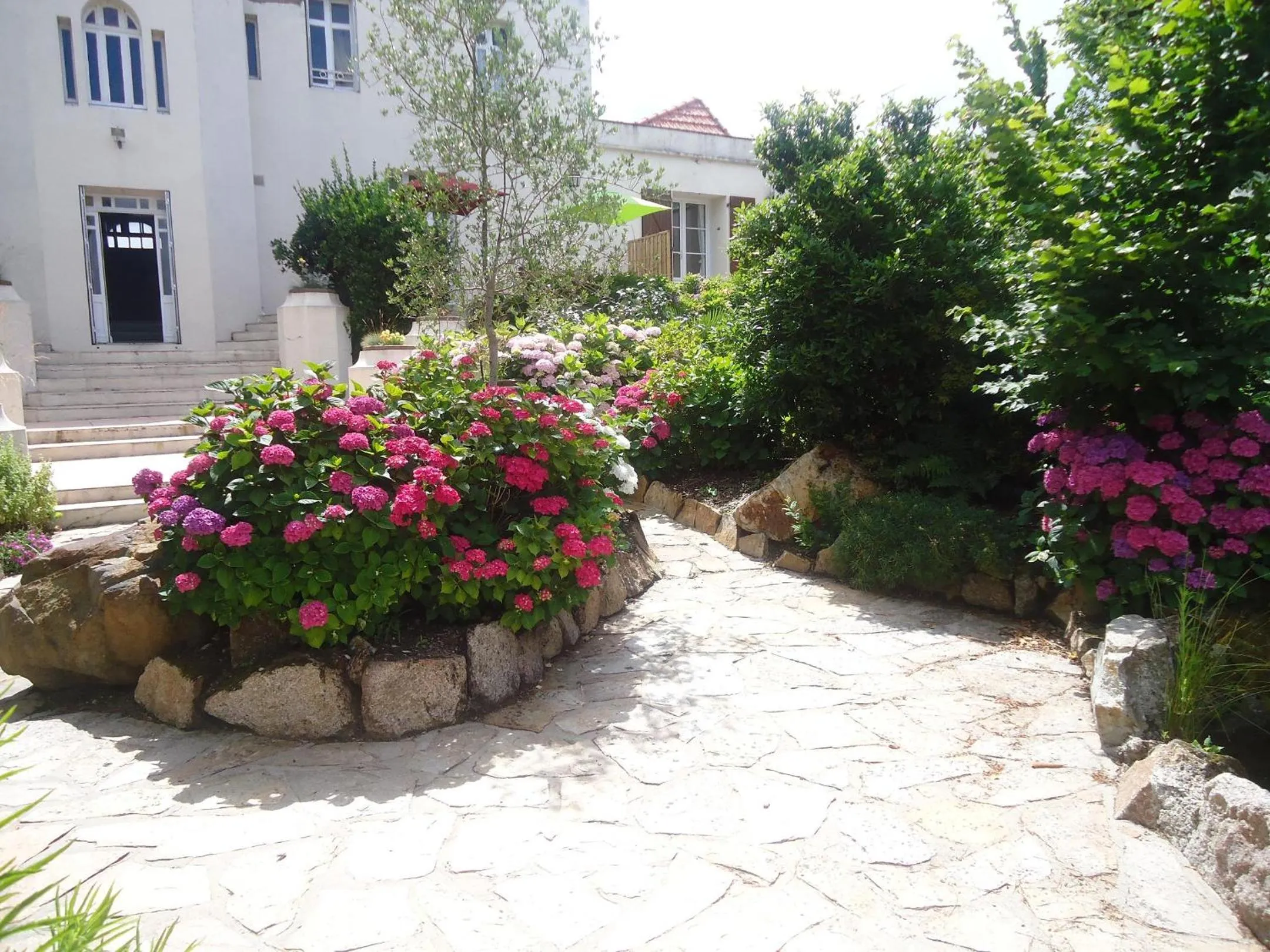 Garden in Hôtel De La Barbacane
